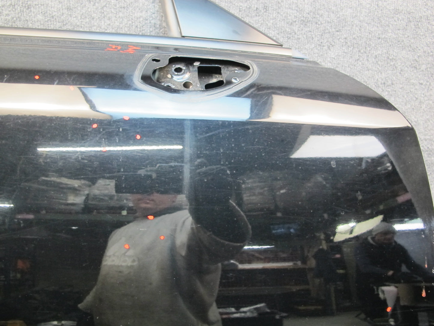 10-15 Lexus IS250 IS350 Convertible Right Passenger Door Shell Panel Black OEM