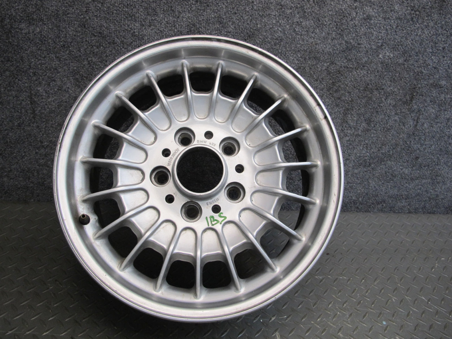 83-89 BMW E23 E24 E28 TRX Forged Factory Alloy Wheel Rim 165TR390 ET22 OEM