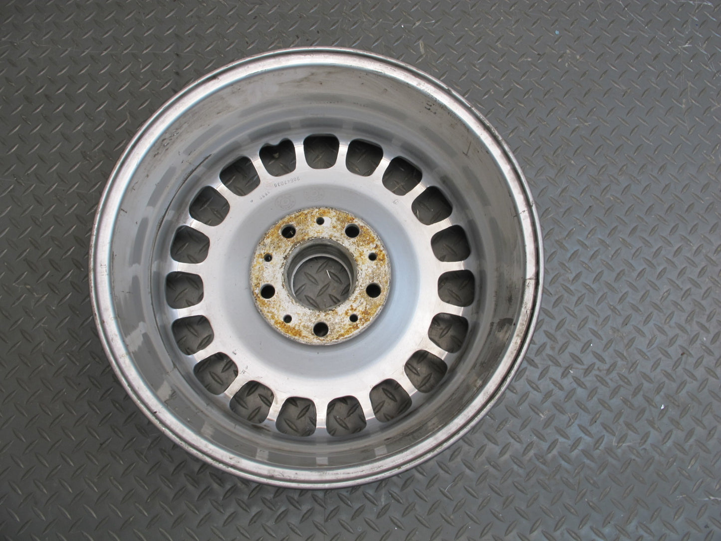 83-89 BMW E23 E24 E28 TRX Forged Factory Alloy Wheel Rim 165TR390 ET22 OEM