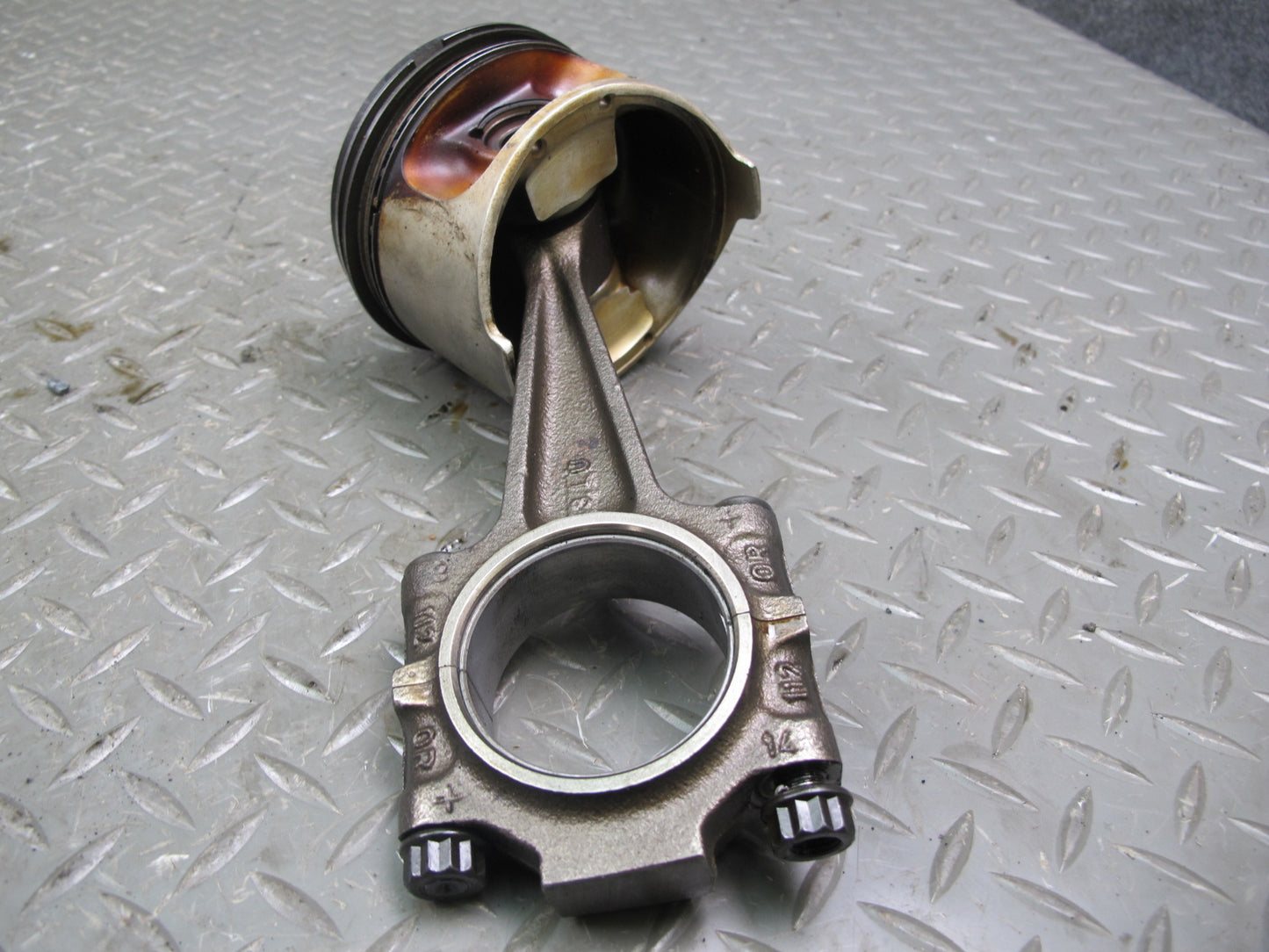1987-1991 Porsche 928 S4 5.0L Engine Piston Connecting Rod Set of 8 115K Miles
