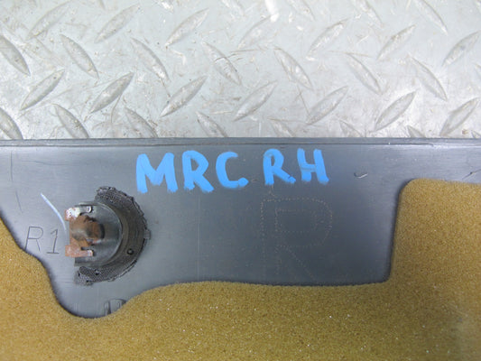 86-88 Mazda RX7 Set of 2 Rear Left & Right Lower B Pillar Trim Cover Gray OEM