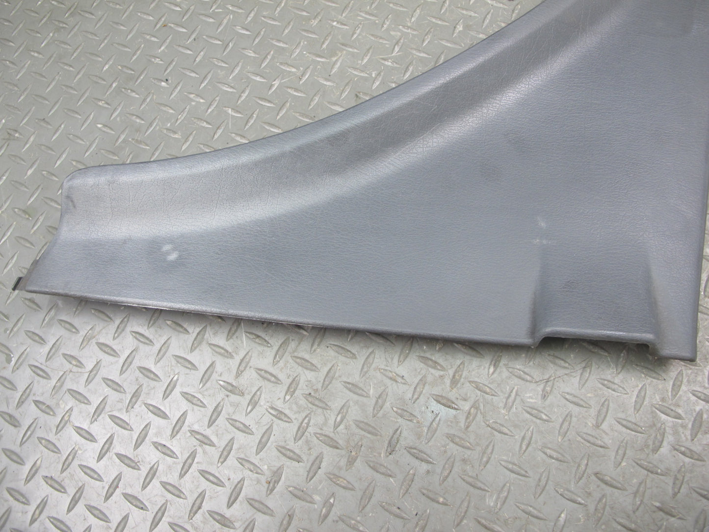 86-88 Mazda RX7 Set of 2 Rear Left & Right Lower B Pillar Trim Cover Gray OEM