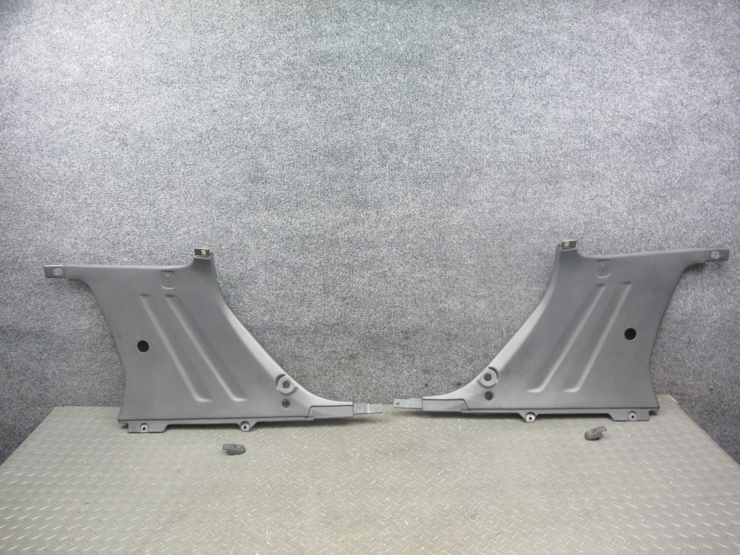 86-88 Mazda RX7 Set of 2 Rear Left & Right Interior Quarter B Pillar Trim OEM