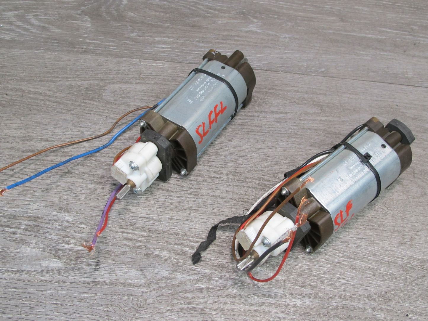 96-99 Mercedes R129 Sl-class Set of 6 Front Left Seat Adjust Motor OEM