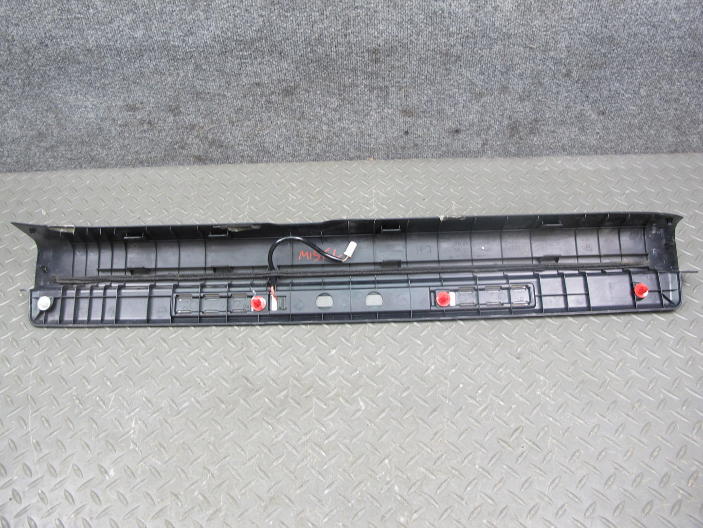 10-15 Lexus IS250 Convertible Left & Right Door Sill Scuff Plate Trim Set OEM