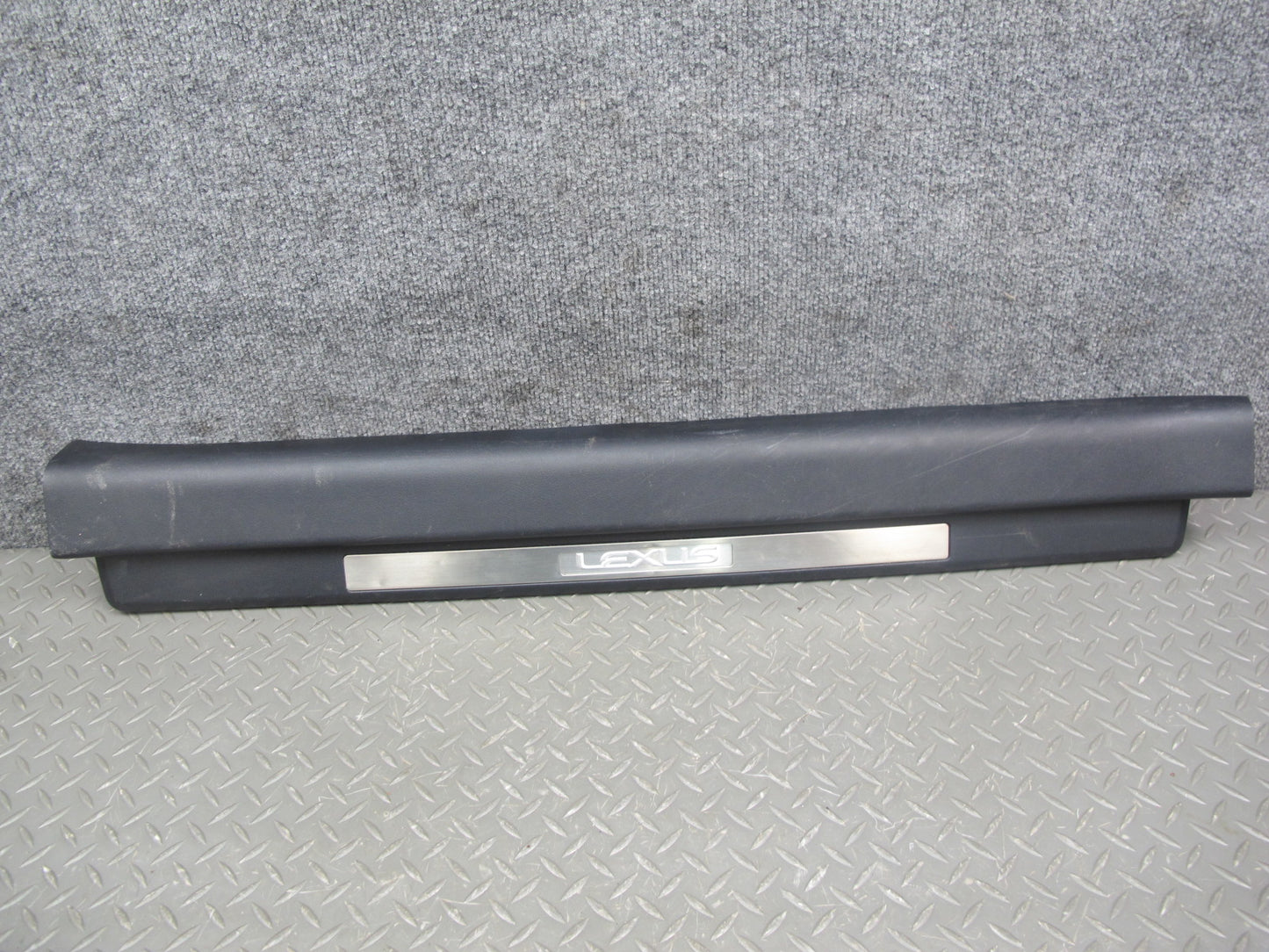 10-15 Lexus IS250 Convertible Left & Right Door Sill Scuff Plate Trim Set OEM