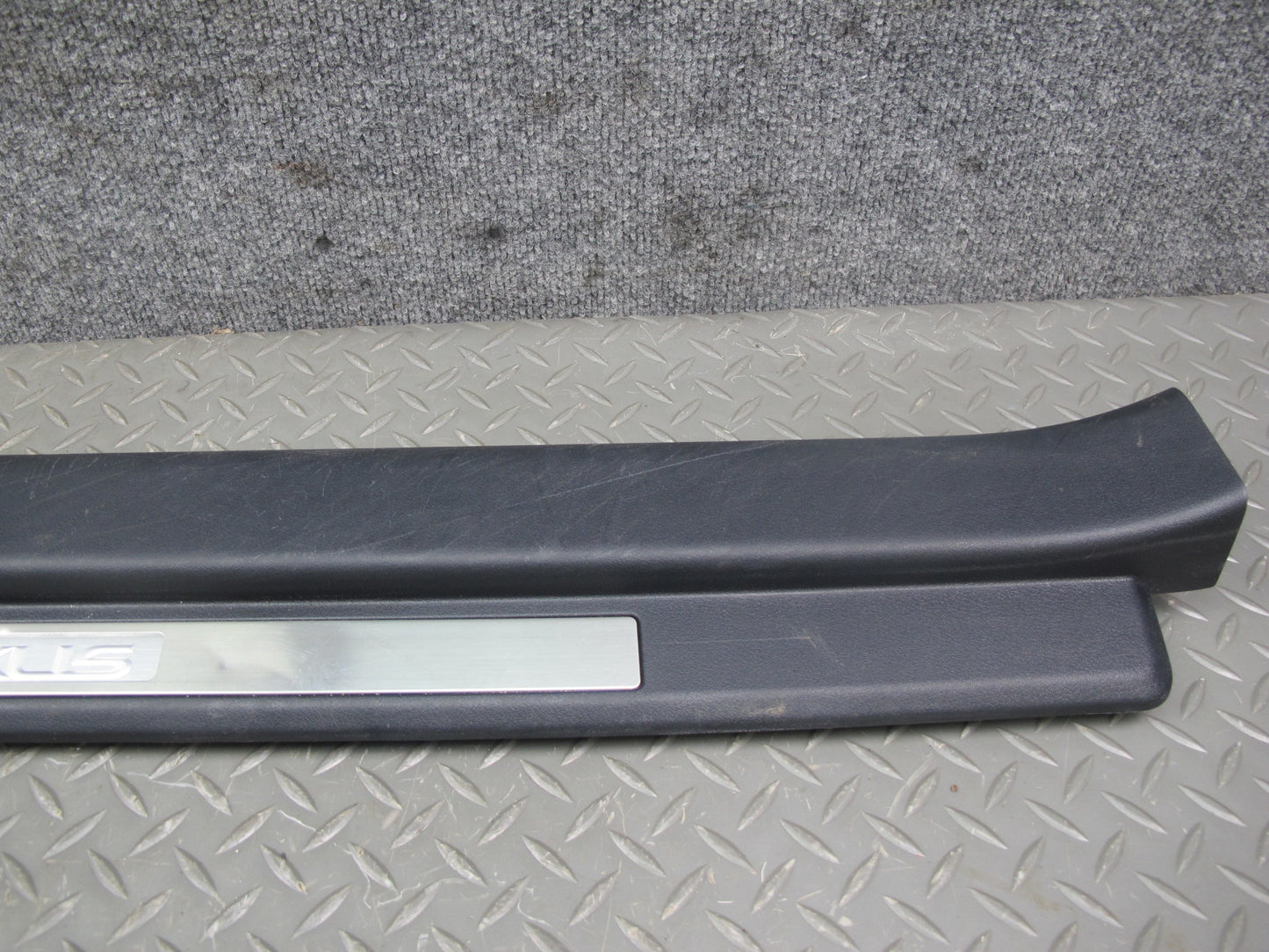 10-15 Lexus IS250 Convertible Left & Right Door Sill Scuff Plate Trim Set OEM