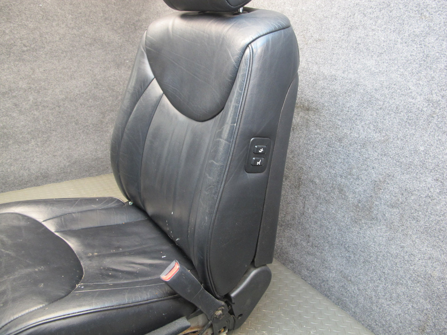 01-03 Lexus UCF30L LS430 Front & Rear Leather Heated Memory Seat Set Black OEM