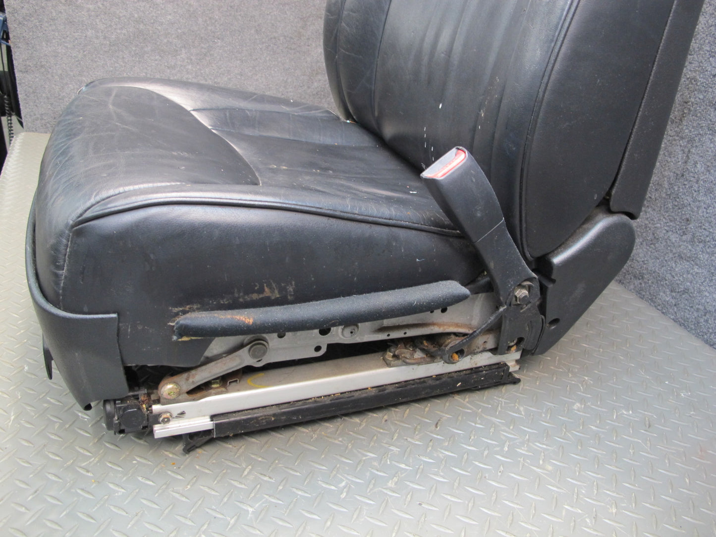 01-03 Lexus UCF30L LS430 Front & Rear Leather Heated Memory Seat Set Black OEM