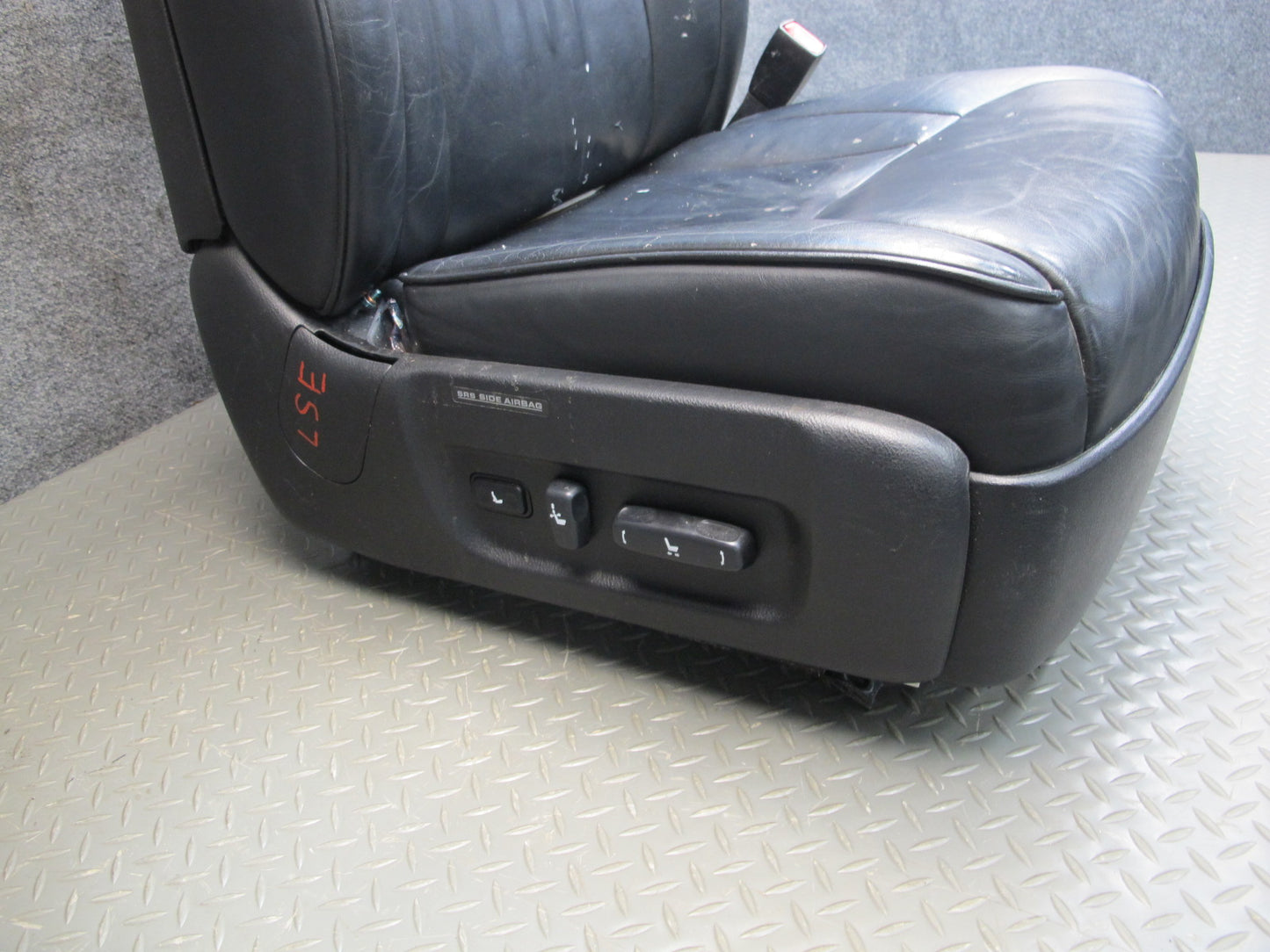 01-03 Lexus UCF30L LS430 Front & Rear Leather Heated Memory Seat Set Black OEM