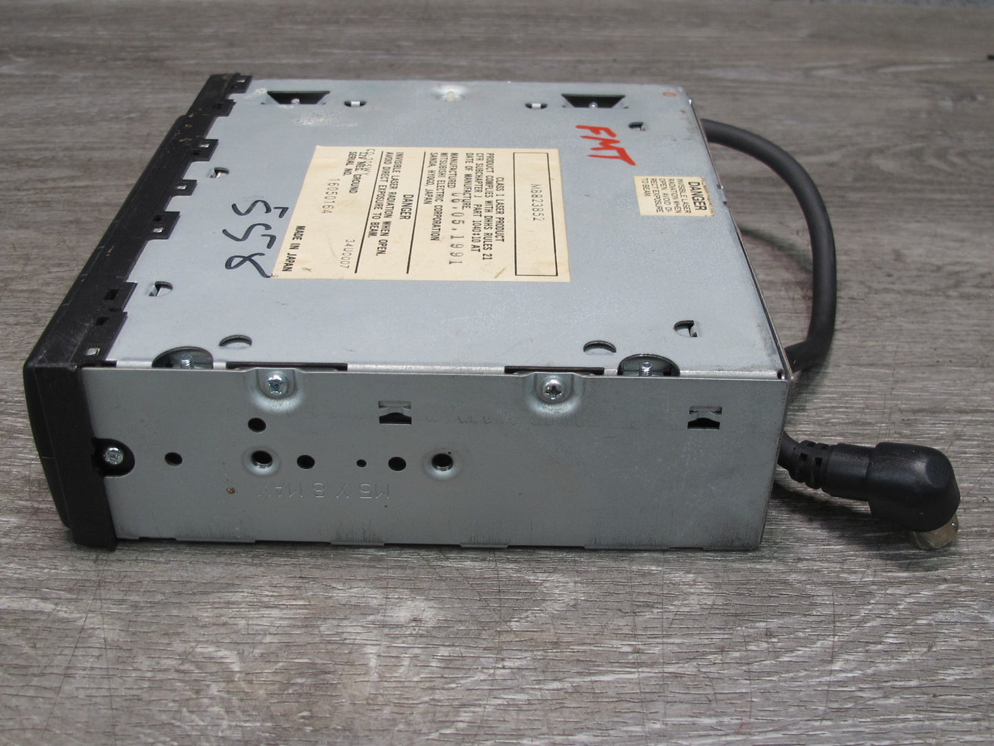1992 Dodge Stealth 3000GT 1-DIN Compact Disc CD Player MB823852 OEM