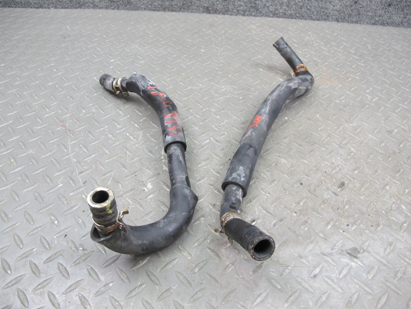 06-12 Lexus IS250 IS350 Set of 2 Engine Radiator Coolant Water Hose Pipe OEM