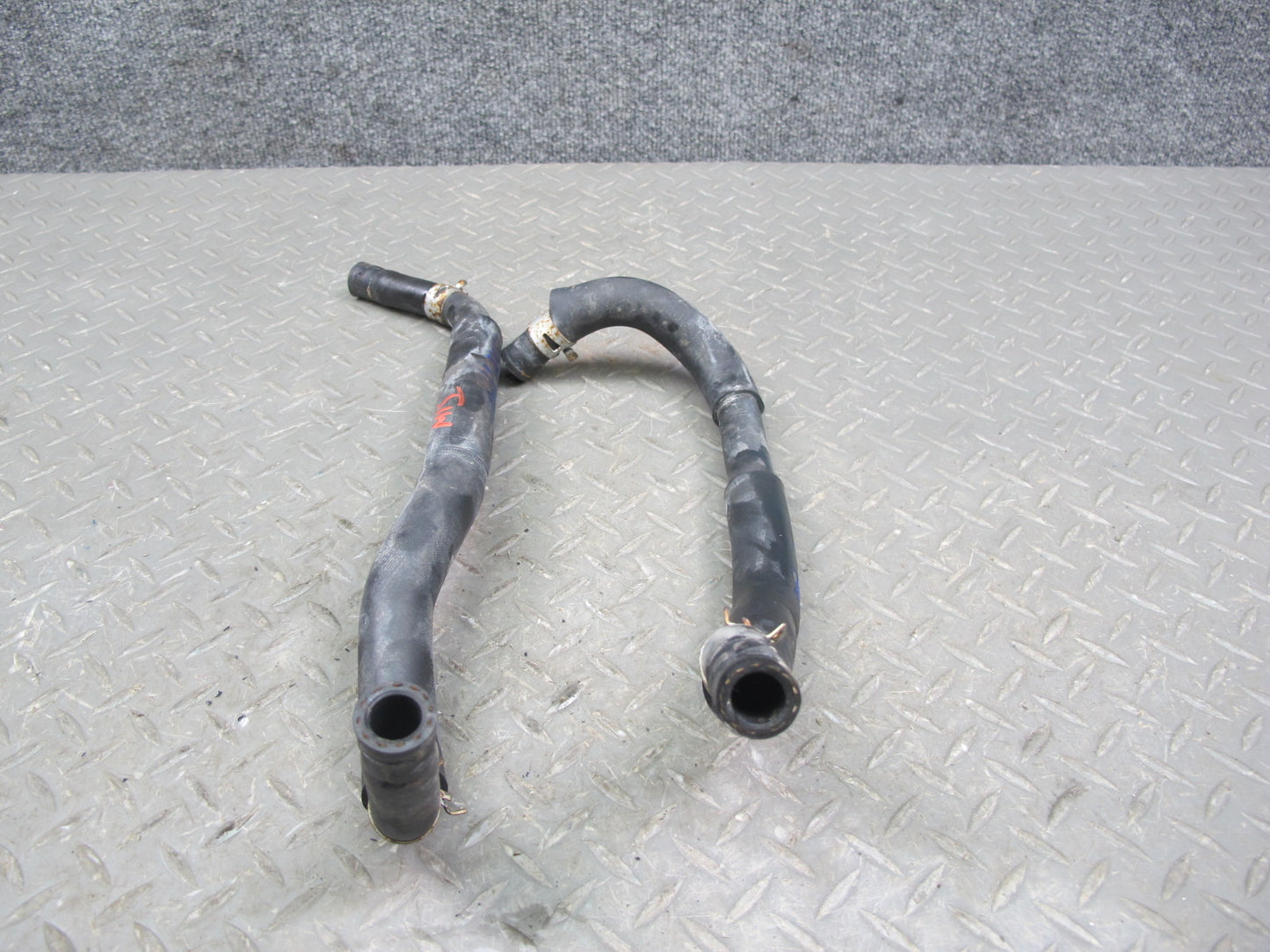 06-12 Lexus IS250 IS350 Set of 2 Engine Radiator Coolant Water Hose Pipe OEM
