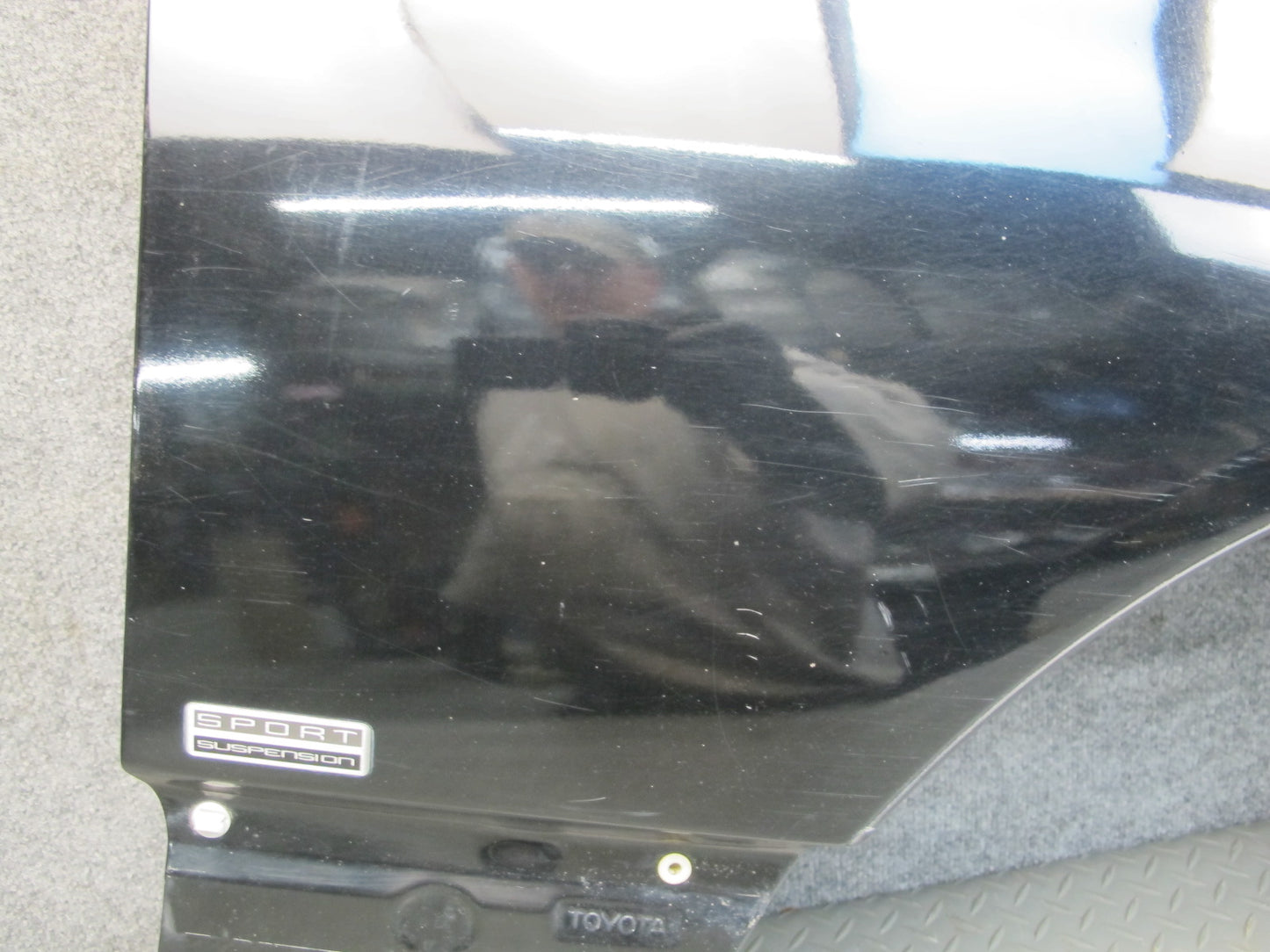 01-03 Lexus UCF30L LS430 Front Right Fender Shell Panel Cover Black OEM