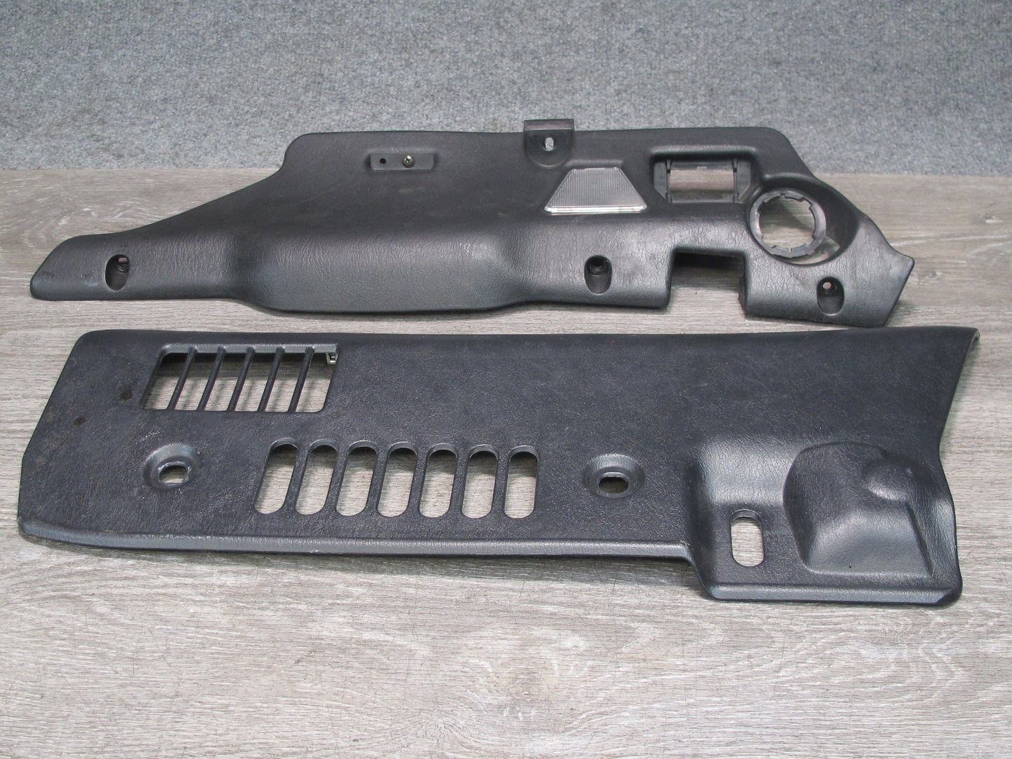 92-00 Lexus UZZ30L SC300 SC400 Set of 2 Under Dash Trim Cover Panel Black OEM