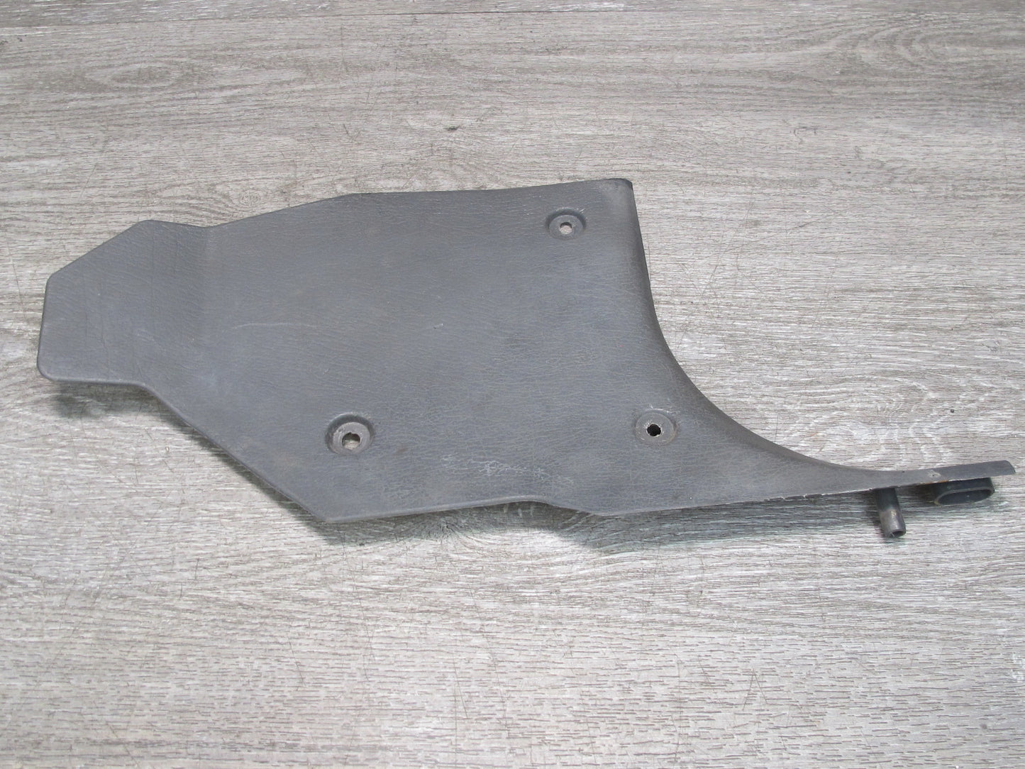 86-88 Mazda RX7 Set of 2 Left & Right Kick Trim Cover Panel Gray OEM