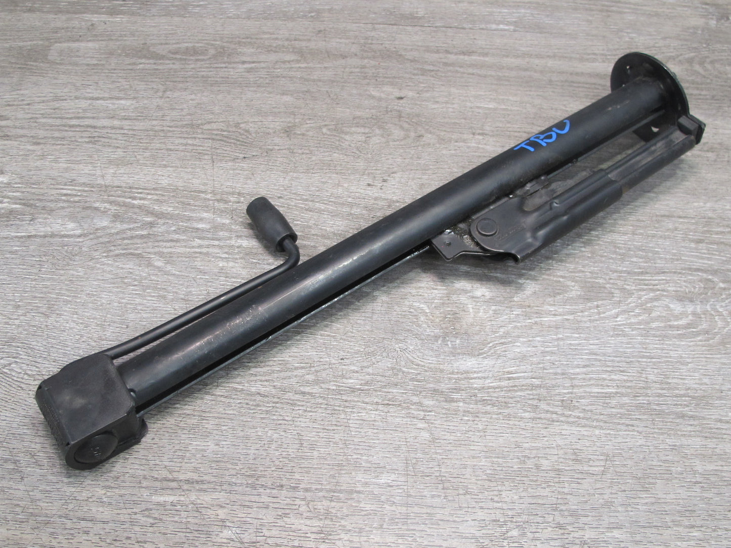 94-99 BMW E36 Emergency Spare Tire Lift Jack Tool w Tray Holder OEM