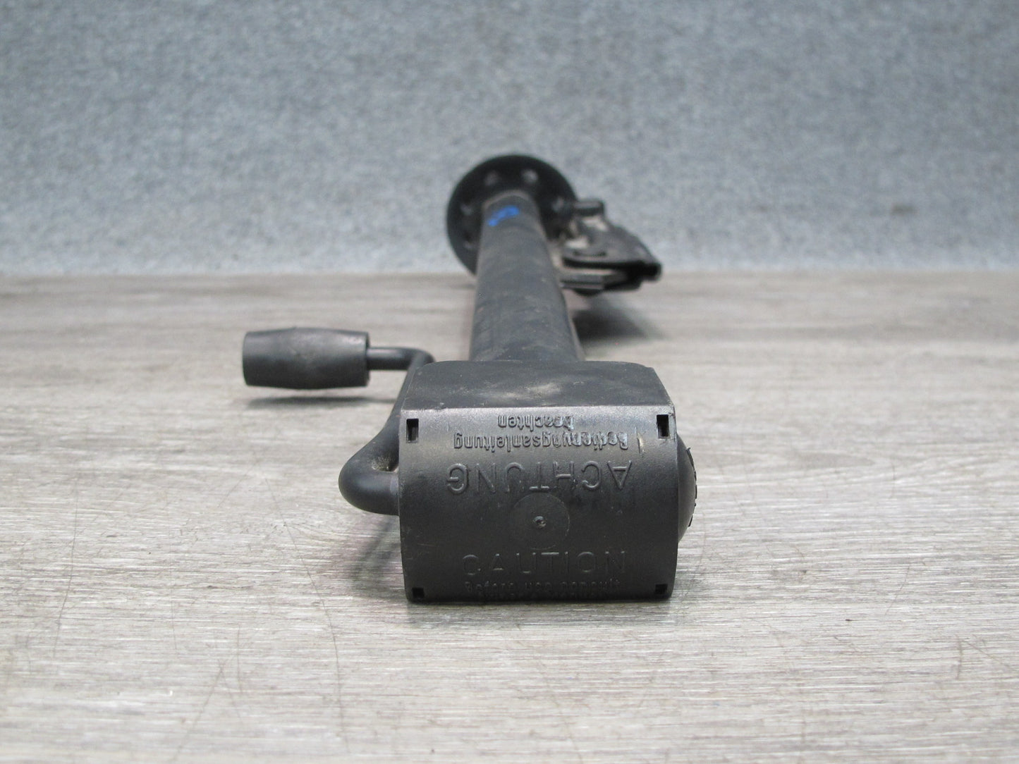 94-99 BMW E36 Emergency Spare Tire Lift Jack Tool w Tray Holder OEM