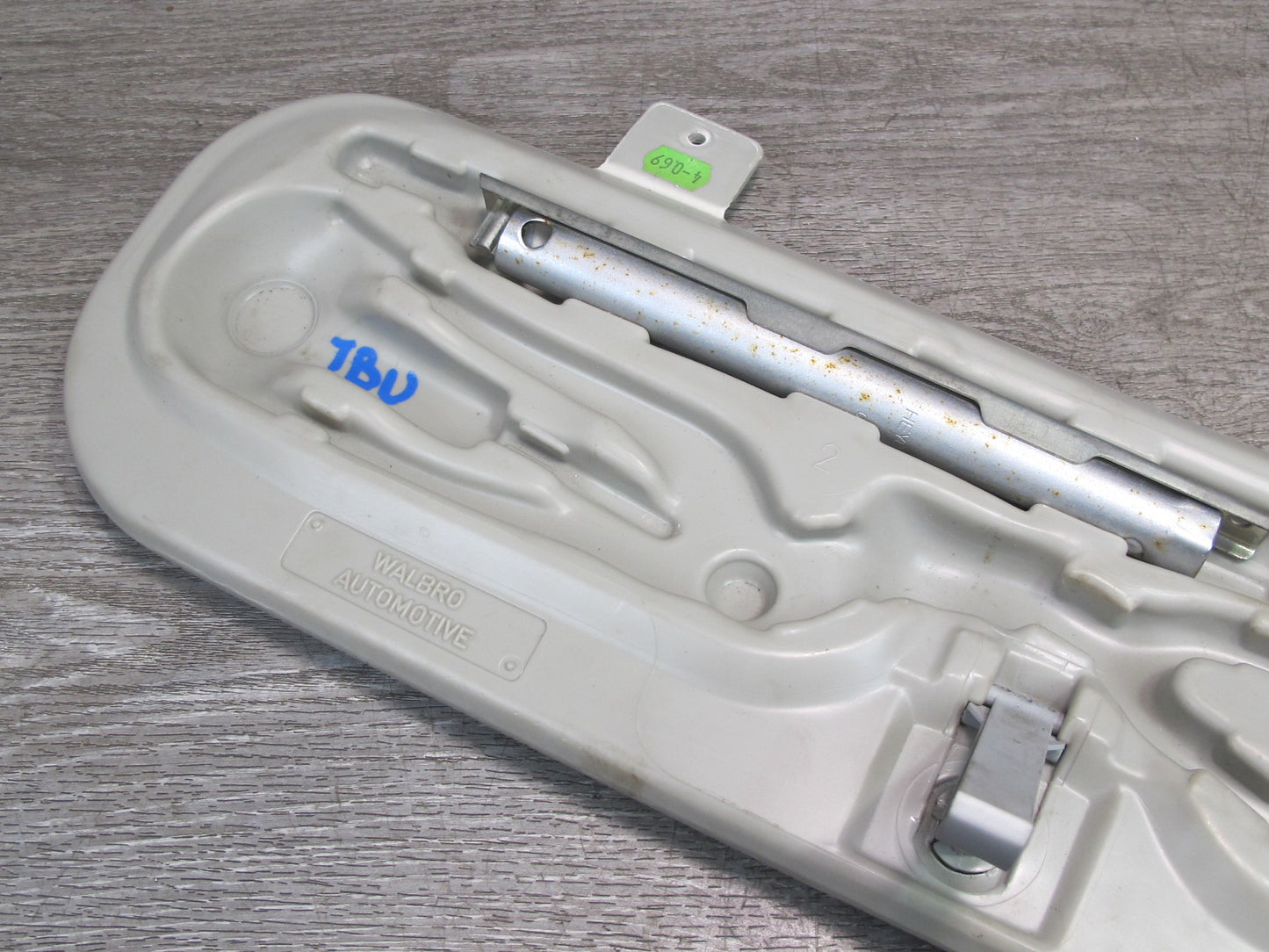 94-99 BMW E36 Emergency Spare Tire Lift Jack Tool w Tray Holder OEM