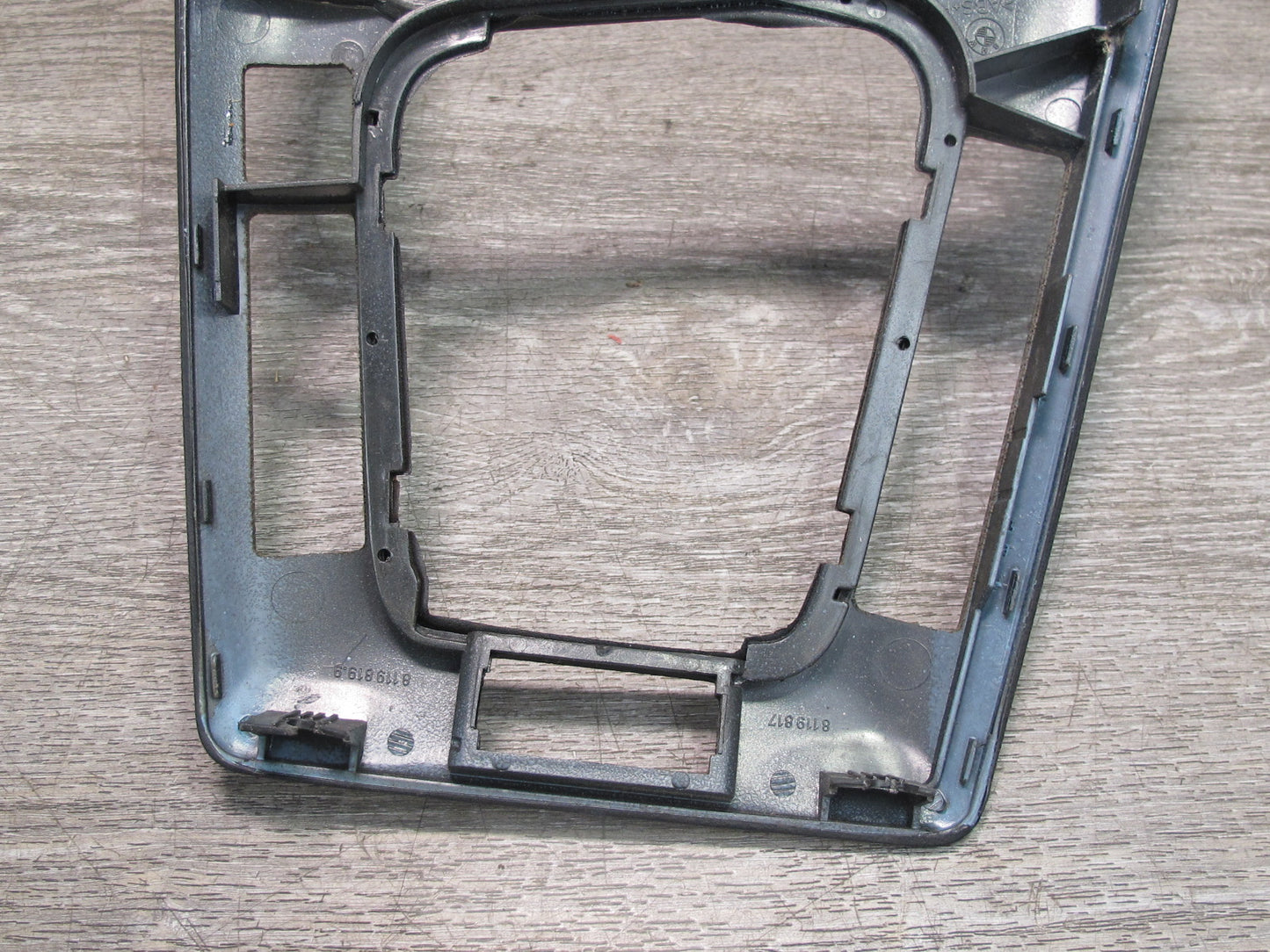 96-99 BMW E36 Center Console Shifter Trim Bezel Cover Panel 8119819 OEM
