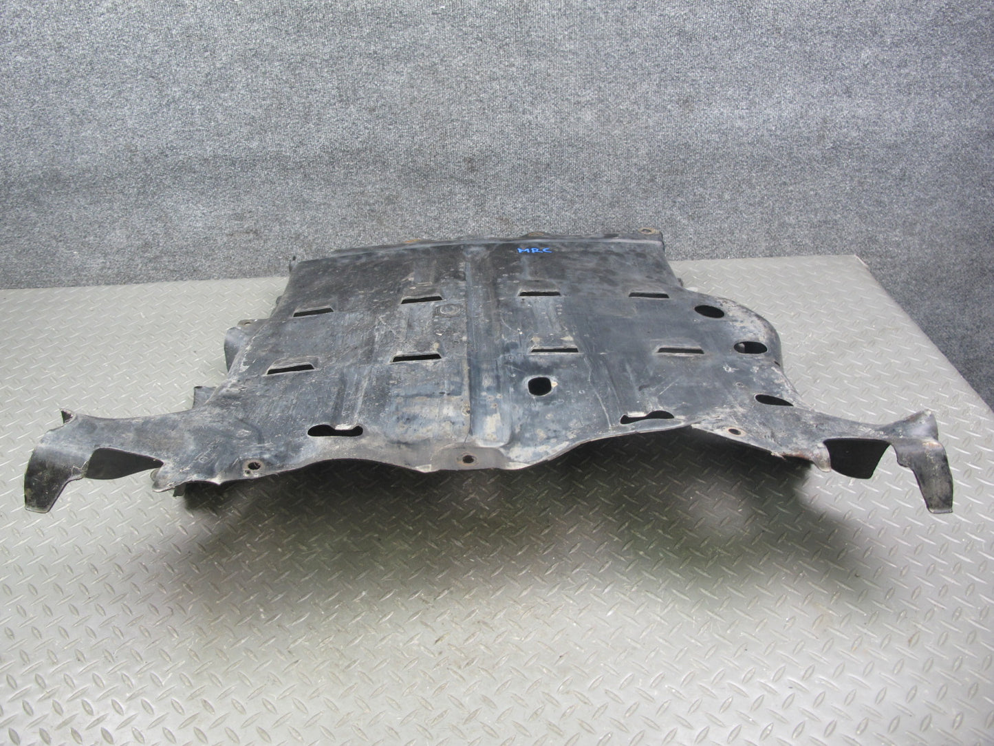 86-91 Mazda RX7 Front Under Engine Lower Splash Shield Guard Cover OEM
