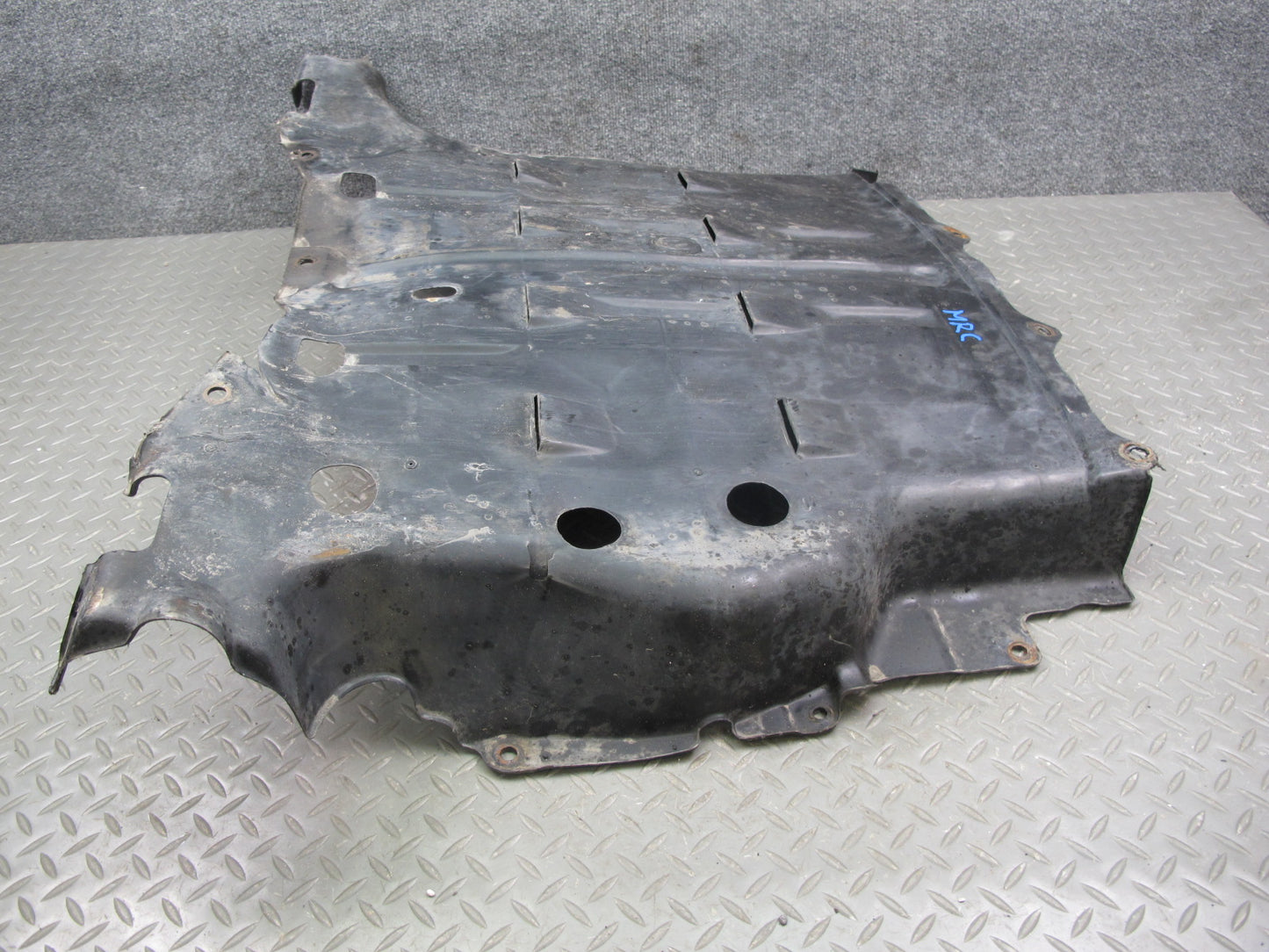 86-91 Mazda RX7 Front Under Engine Lower Splash Shield Guard Cover OEM