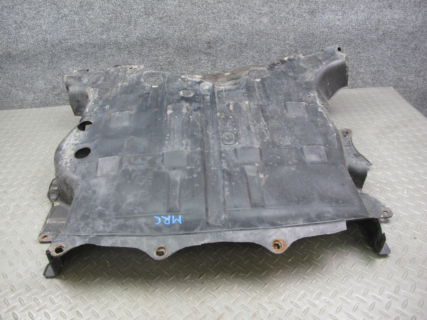 86-91 Mazda RX7 Front Under Engine Lower Splash Shield Guard Cover OEM