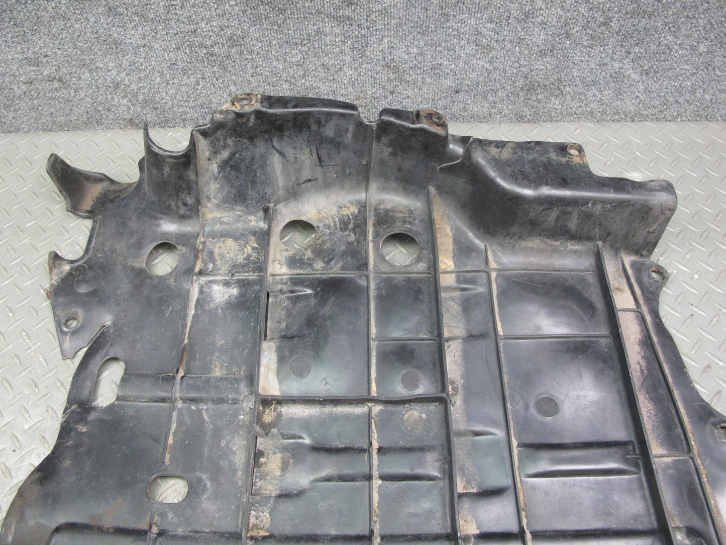 86-91 Mazda RX7 Front Under Engine Lower Splash Shield Guard Cover OEM