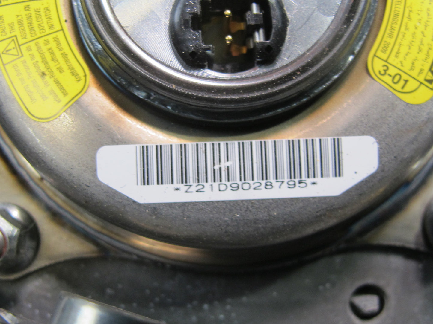 06-15 LEXUS IS250 IS350 FRONT LEFT DRIVER SIDE STEERING WHEEL SRS AIRBAG OEM