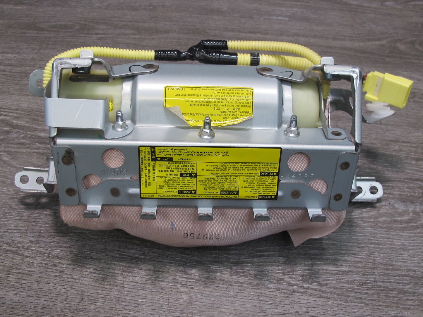 10-15 LEXUS IS250 IS350 CONVERTIBLE FRONT RIGHT PASS SIDE DASH SRS AIRBAG OEM