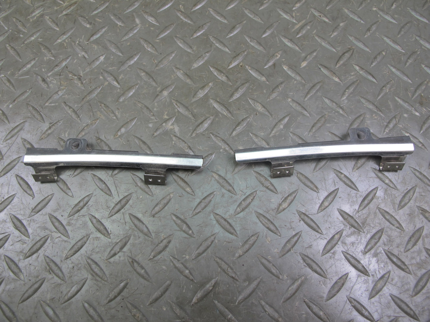 03-08 Nissan 350Z Z33 Coupe Set of 4 A B Pillar Weatherstrip Mount Bracket OEM