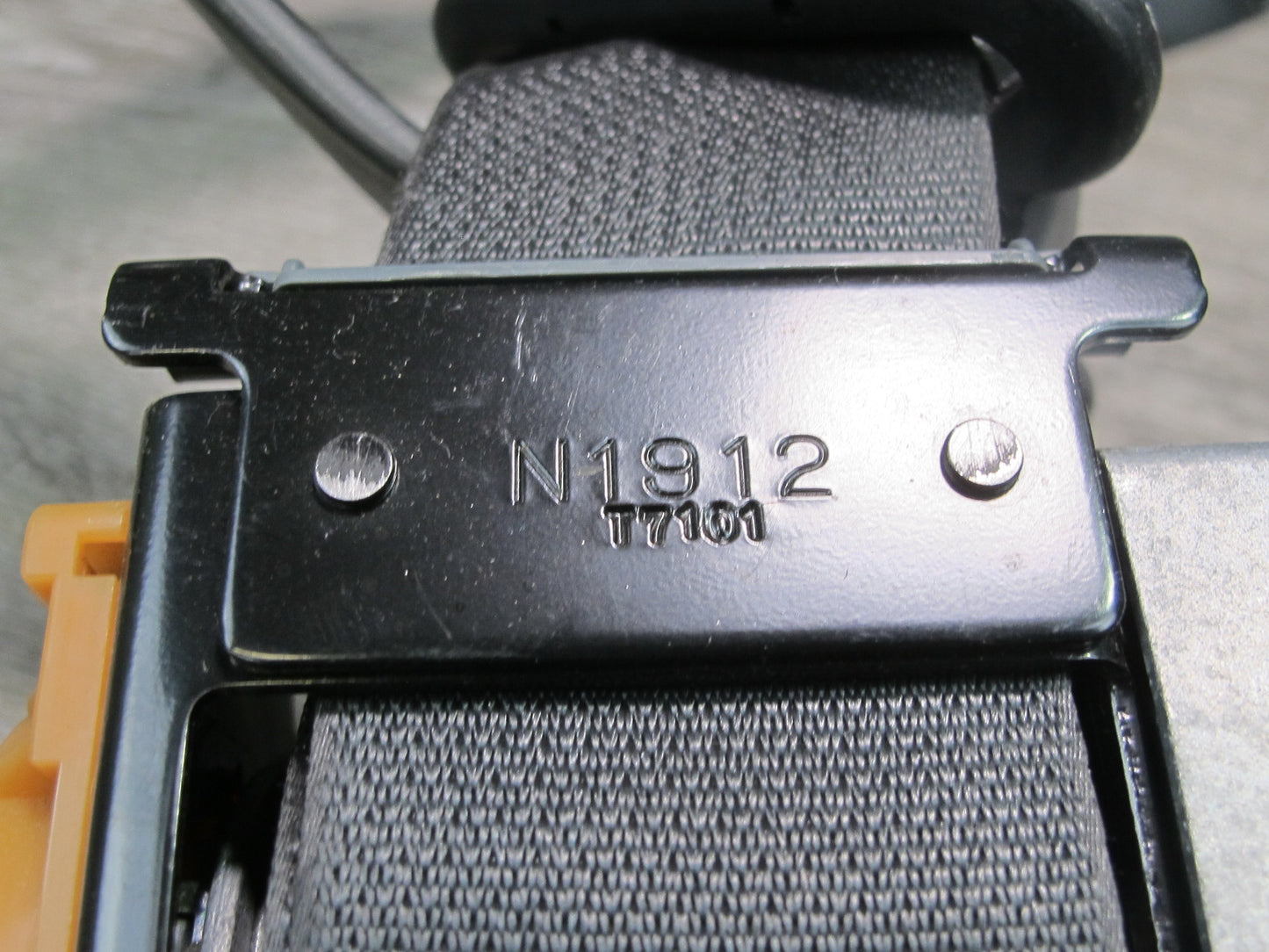 07-09 NISSAN 350Z Z33 FRONT LEFT & RIGHT SIDE SEATBELT RETRACTOR SET OEM