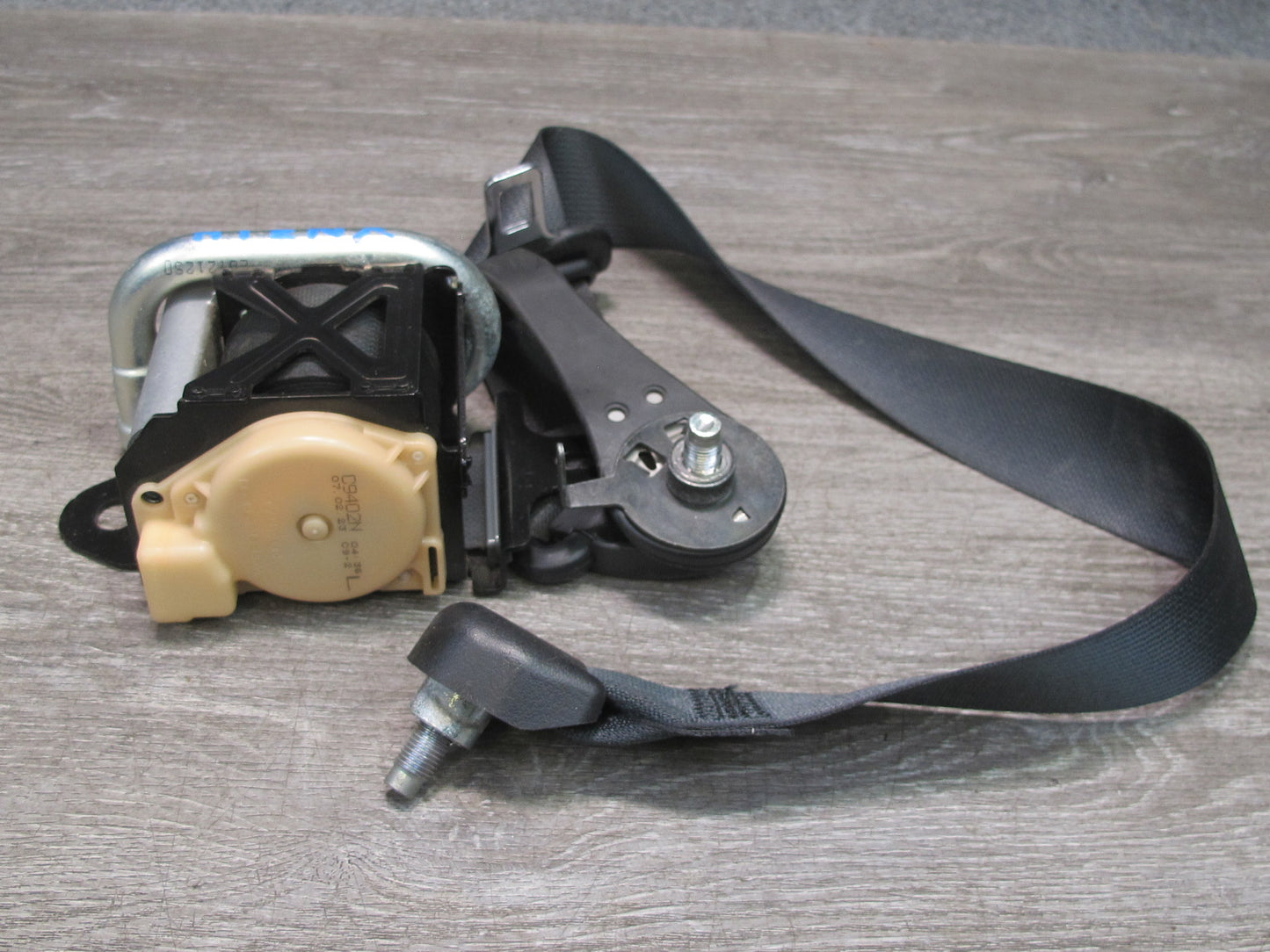 07-09 NISSAN 350Z Z33 FRONT LEFT & RIGHT SIDE SEATBELT RETRACTOR SET OEM