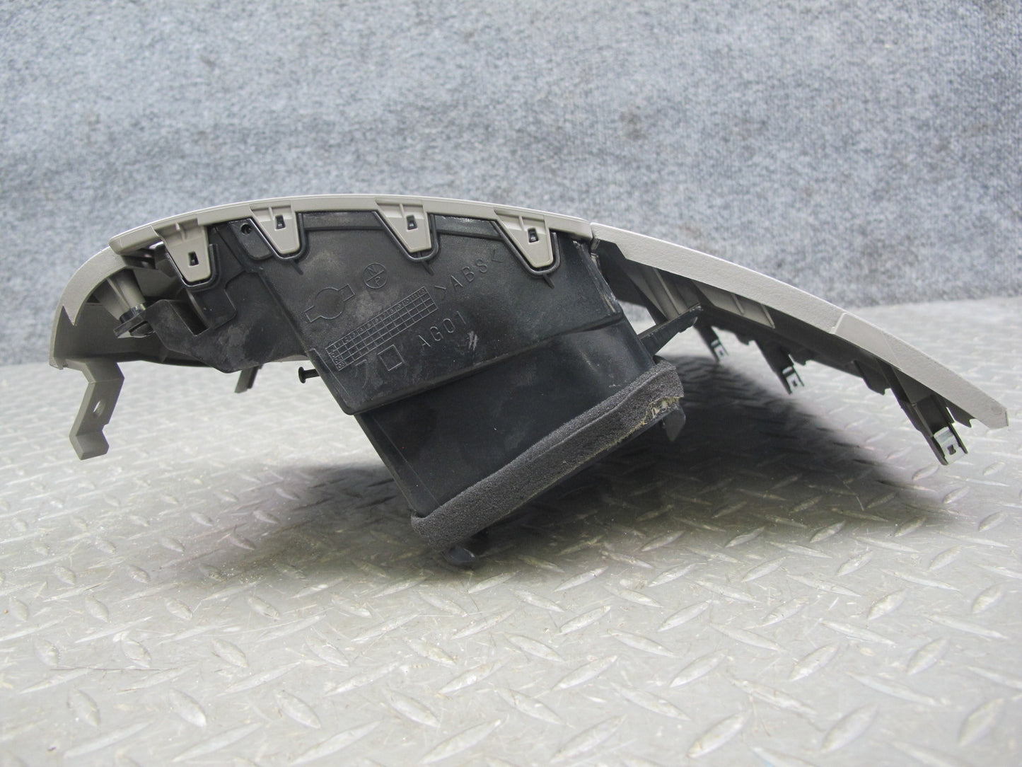 07-08 Nissan 350Z Coupe Set of 2 Dash Left & Right Upper Trim Panel Gray OEM