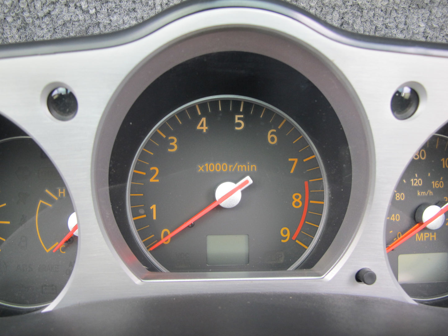 07-08 Nissan 350Z Coupe GT AT Instrument Cluster Gauge Speedometer w Trim Assy
