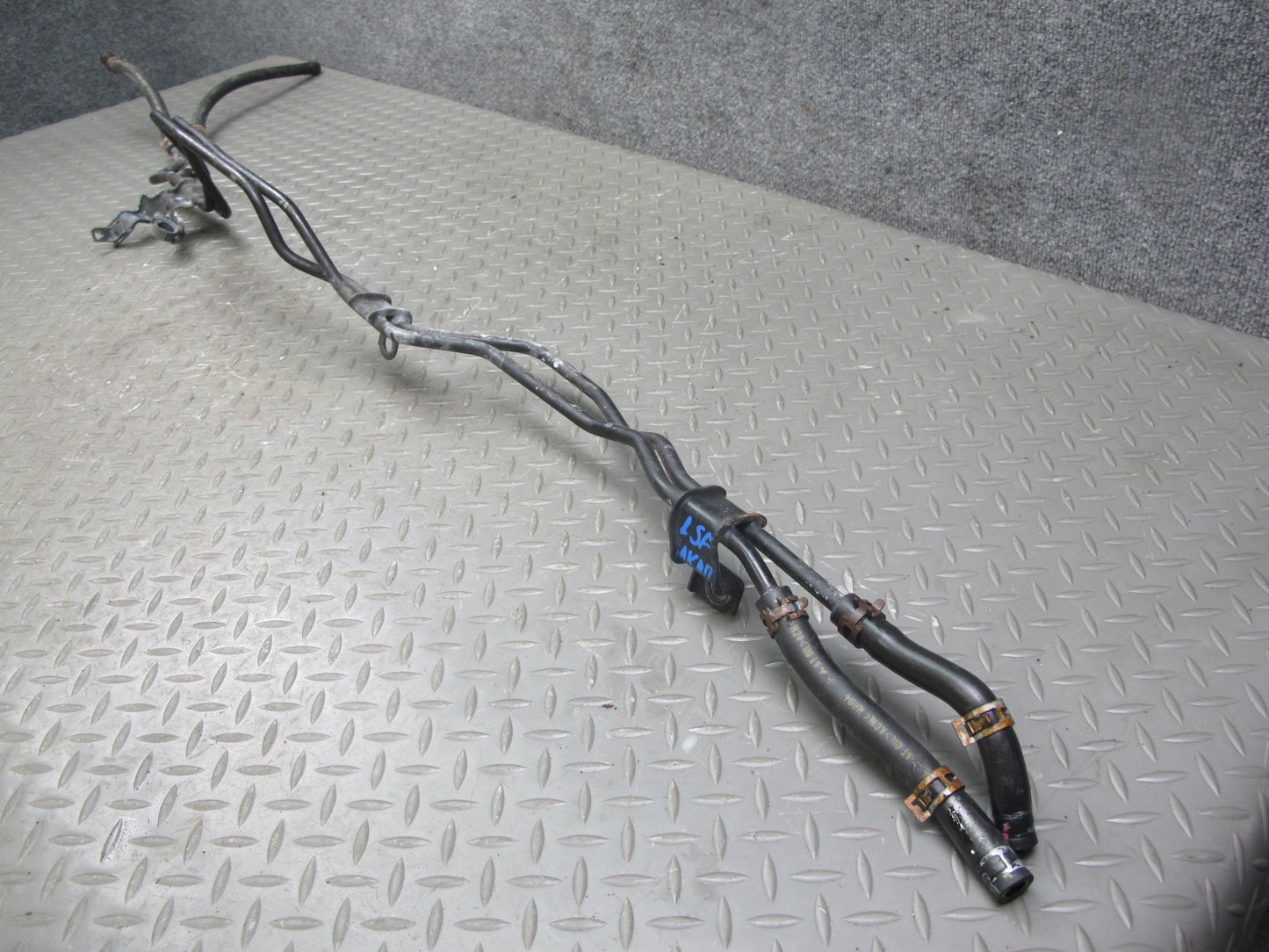 08-16 Lexus LS600hL A/T Automatic Transmission Oil Cooler Hose Pipe Line OEM