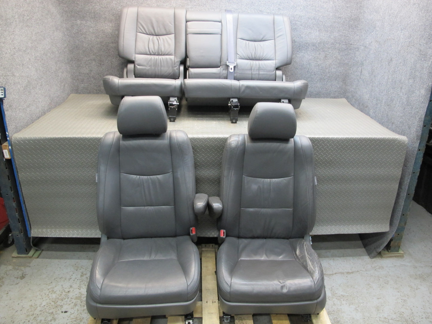 2003-2004 Lexus UZJ120L GX470 Front & Rear Left & Right Leather Seat Set