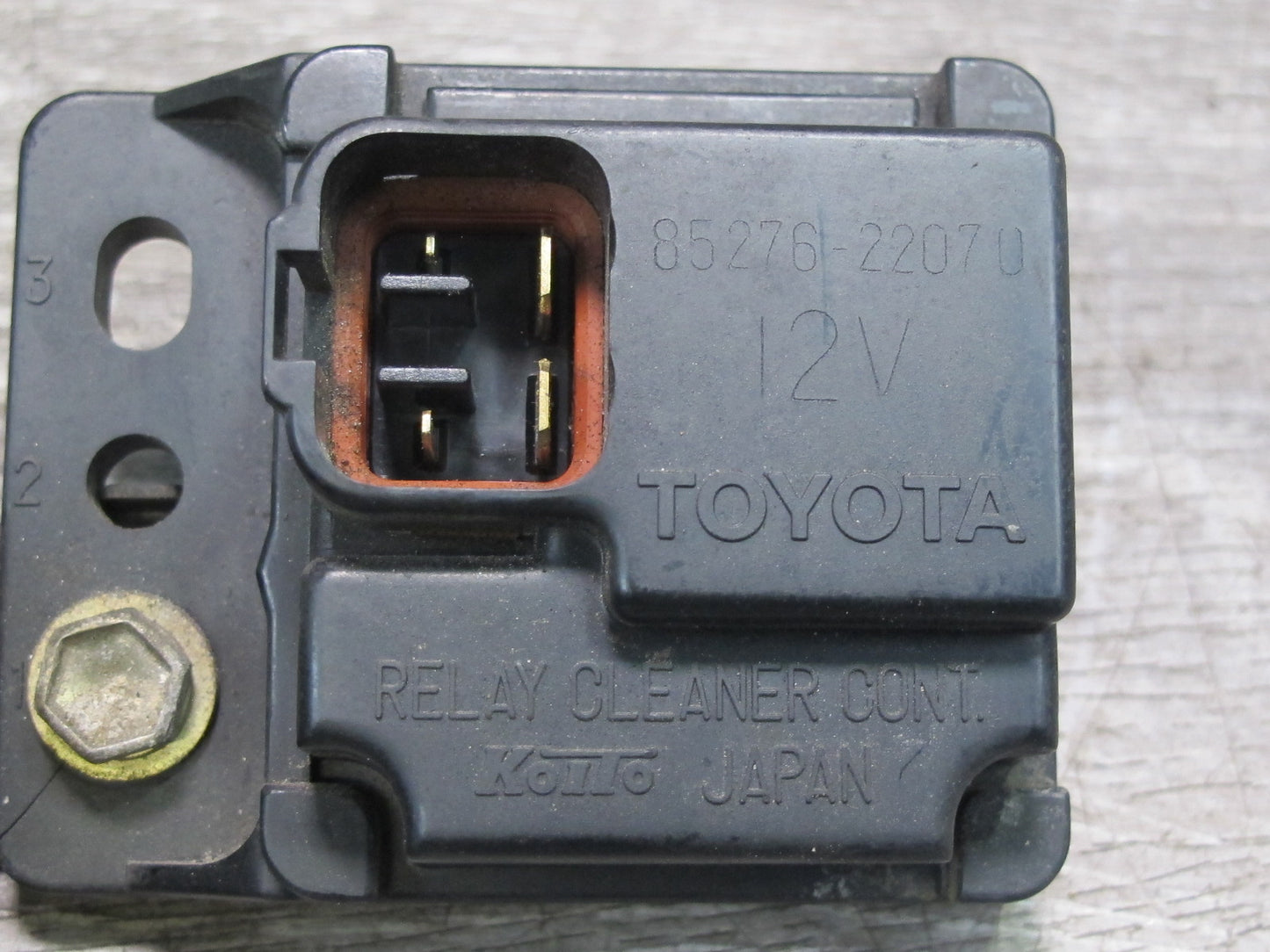 86-88 Toyota Supra MA71 Headlight Cleaner Relay Module 85276-22070 OEM