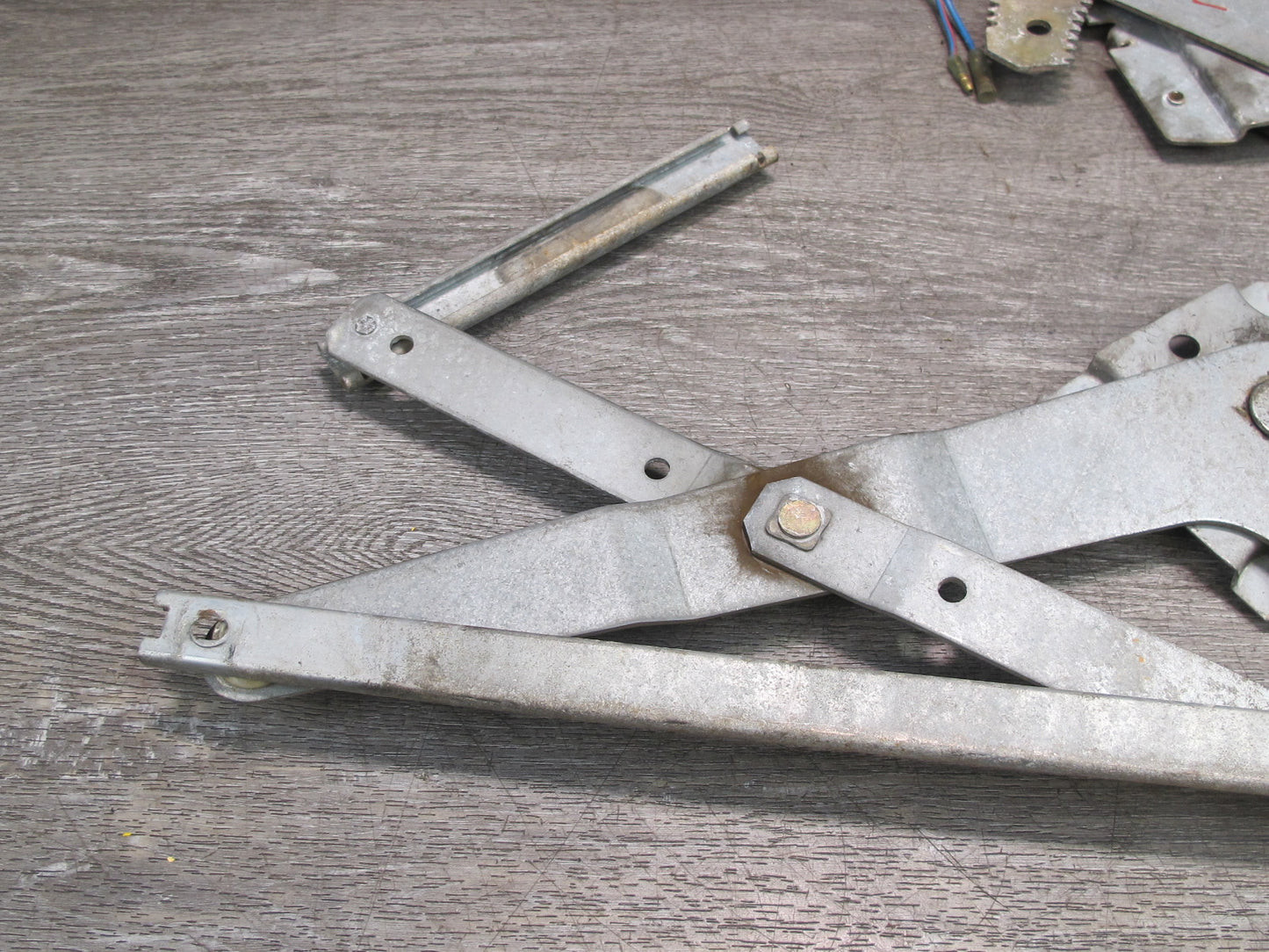 79-83 Datsun Nissan S130 280ZX 2+2 Left Door Window Regulator w Motor OEM