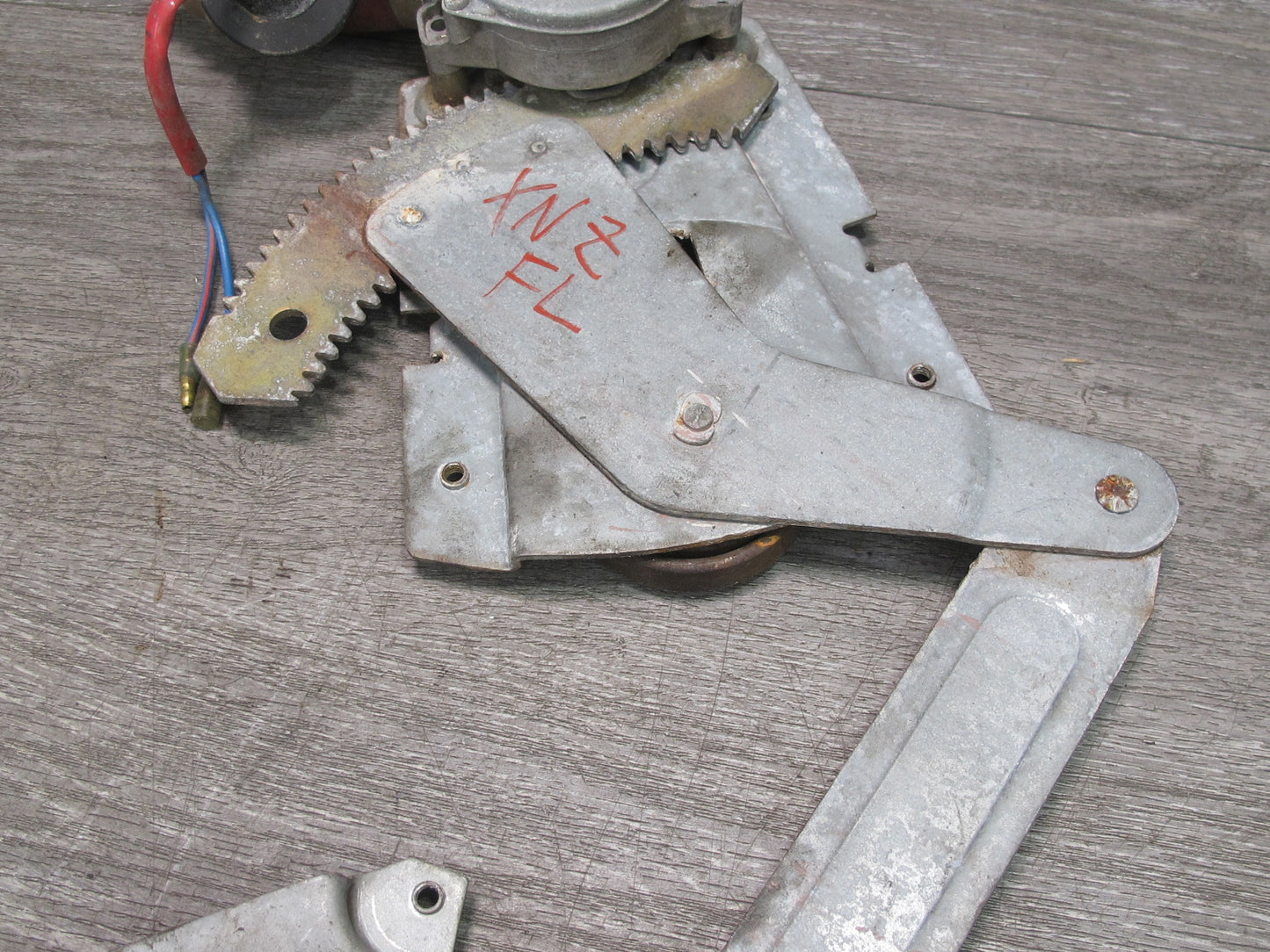 79-83 Datsun Nissan S130 280ZX 2+2 Left Door Window Regulator w Motor OEM