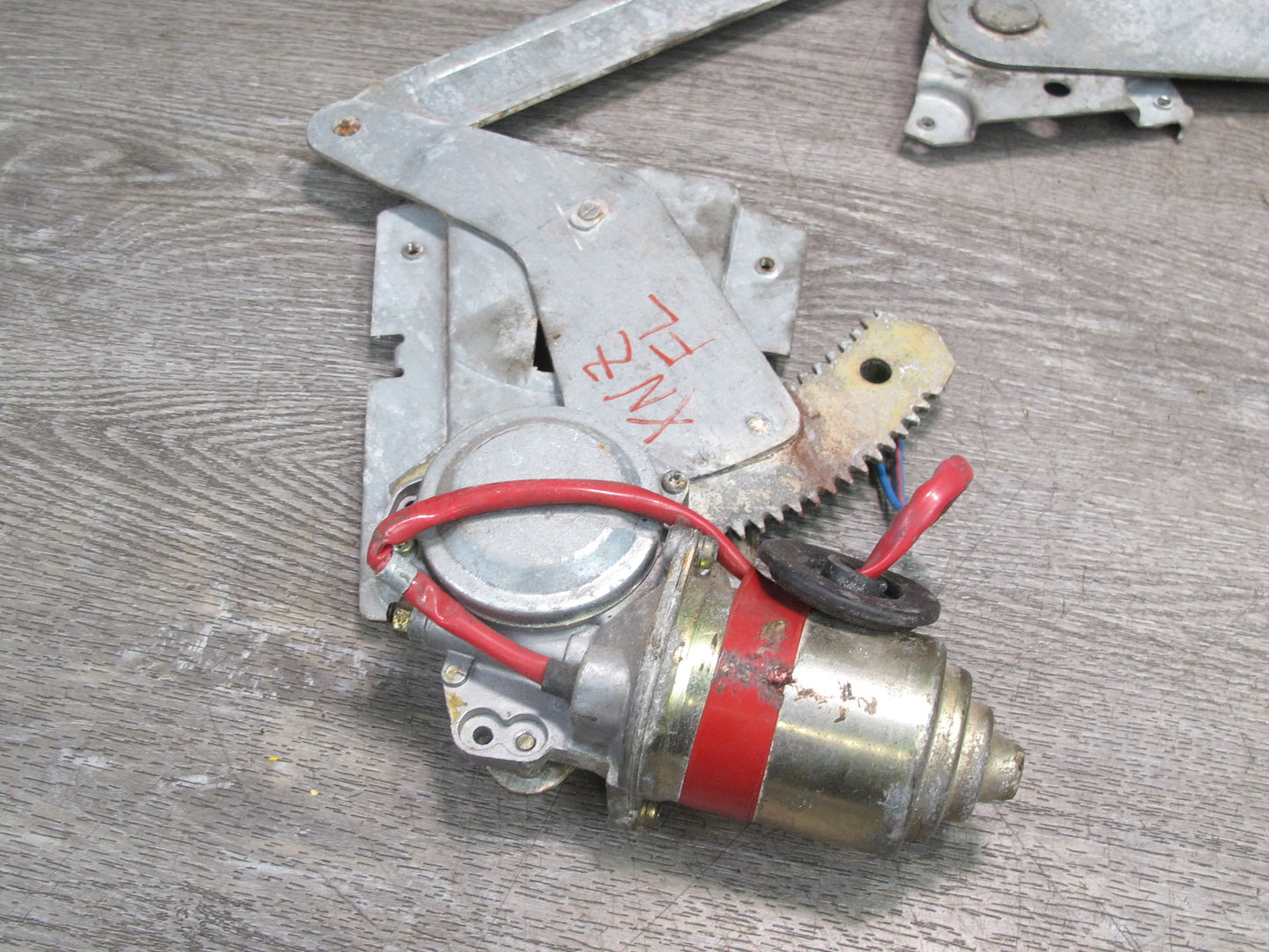 79-83 Datsun Nissan S130 280ZX 2+2 Left Door Window Regulator w Motor OEM