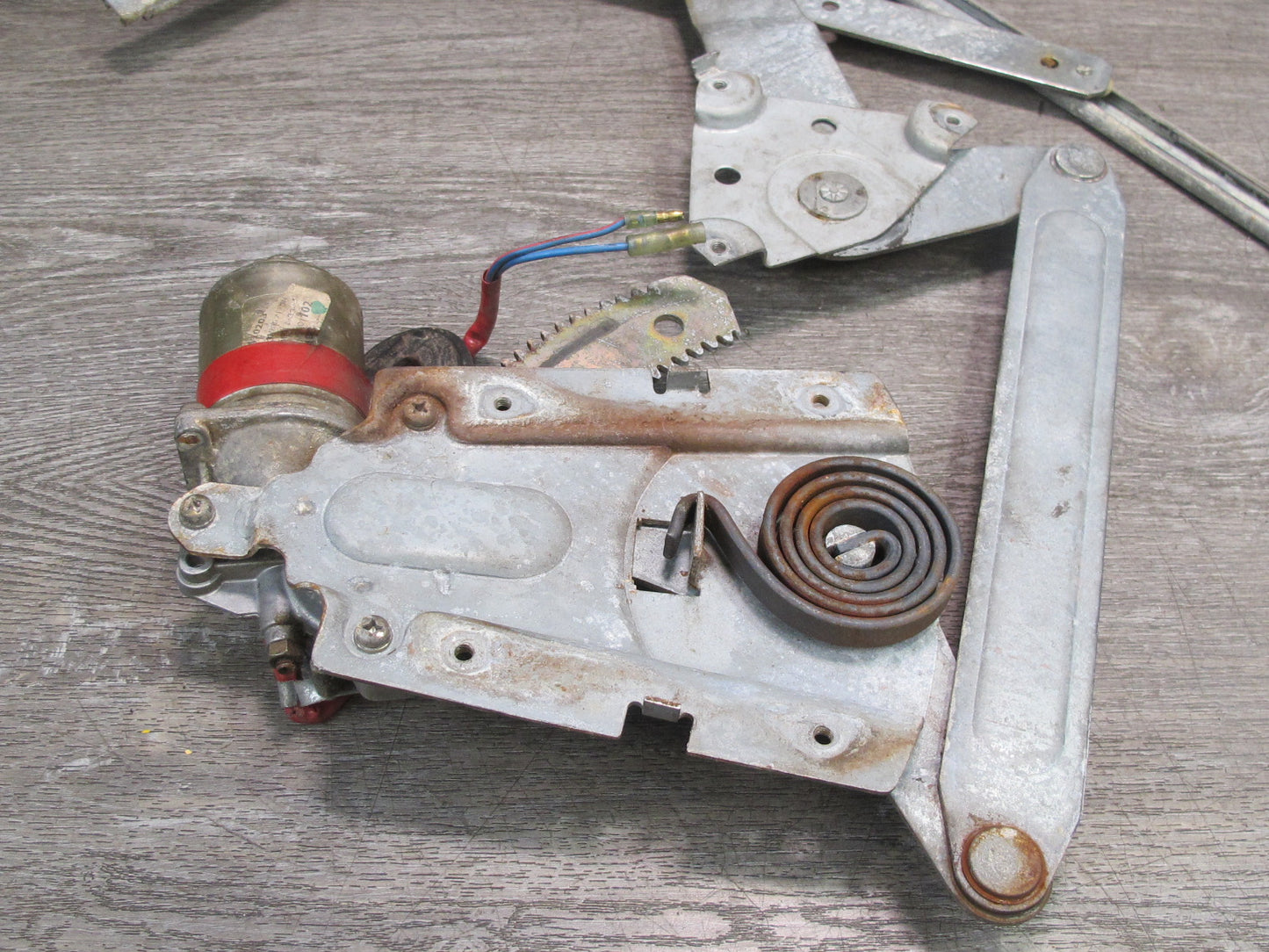 79-83 Datsun Nissan S130 280ZX 2+2 Left Door Window Regulator w Motor OEM