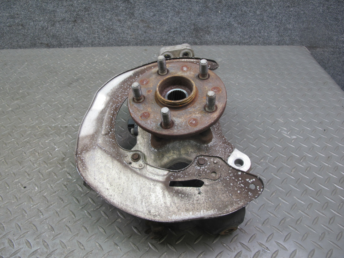 08-17 Lexus LS600hL LS460 AWD Front Left Spindle Knuckle Wheel Hub Bearing OEM