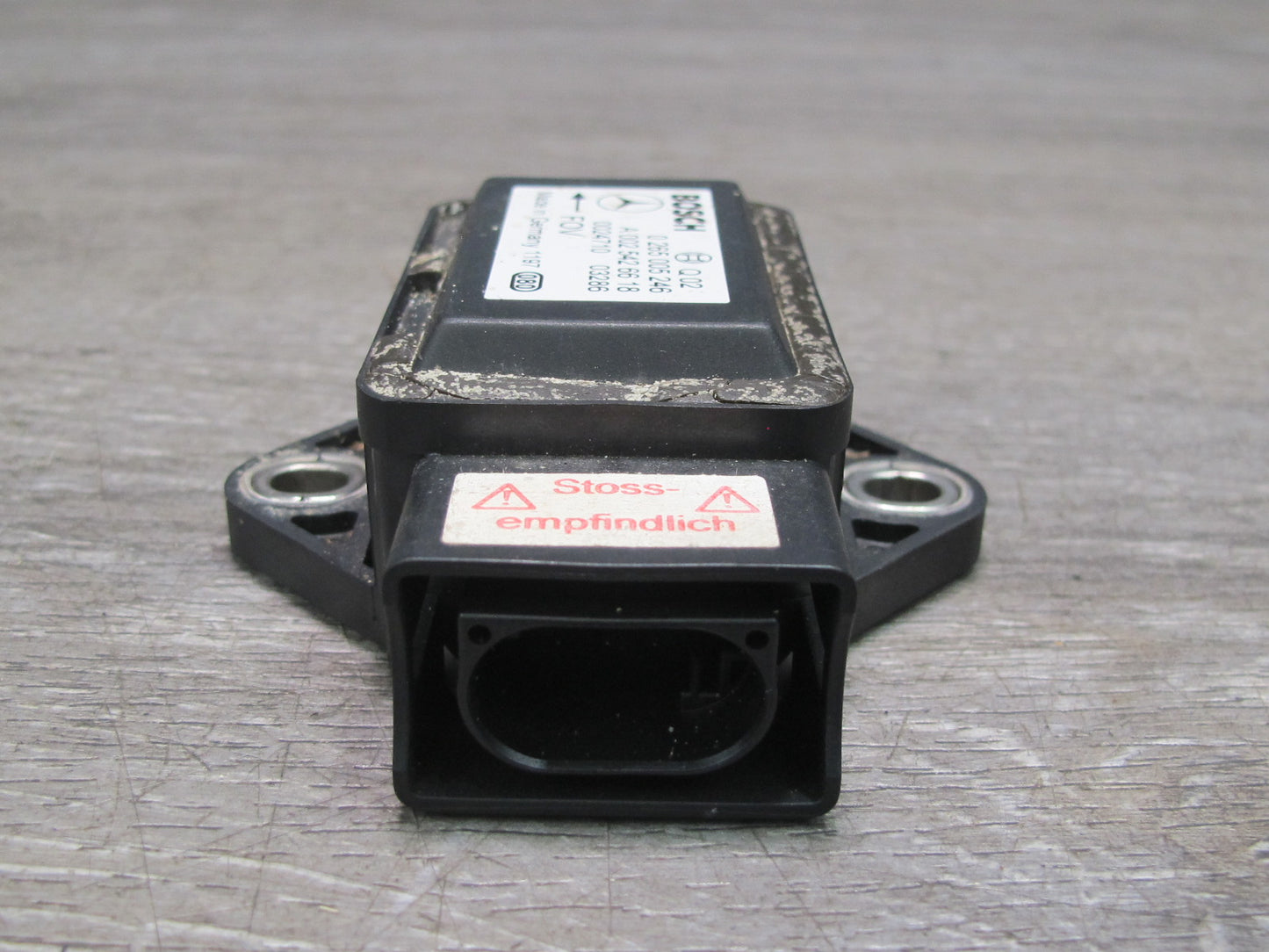 03-06 Mercedes R230 SL YAW Turn Rate Acceleration Speed Sensor 0025426618 OEM