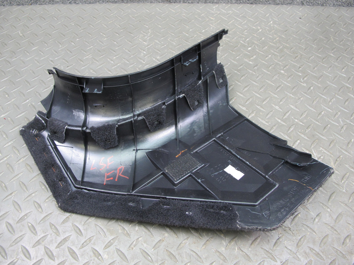 07-12 Lexus LS600h LS460 Set of 2 Front Left & Right Kick Trim Cover Panel OEM