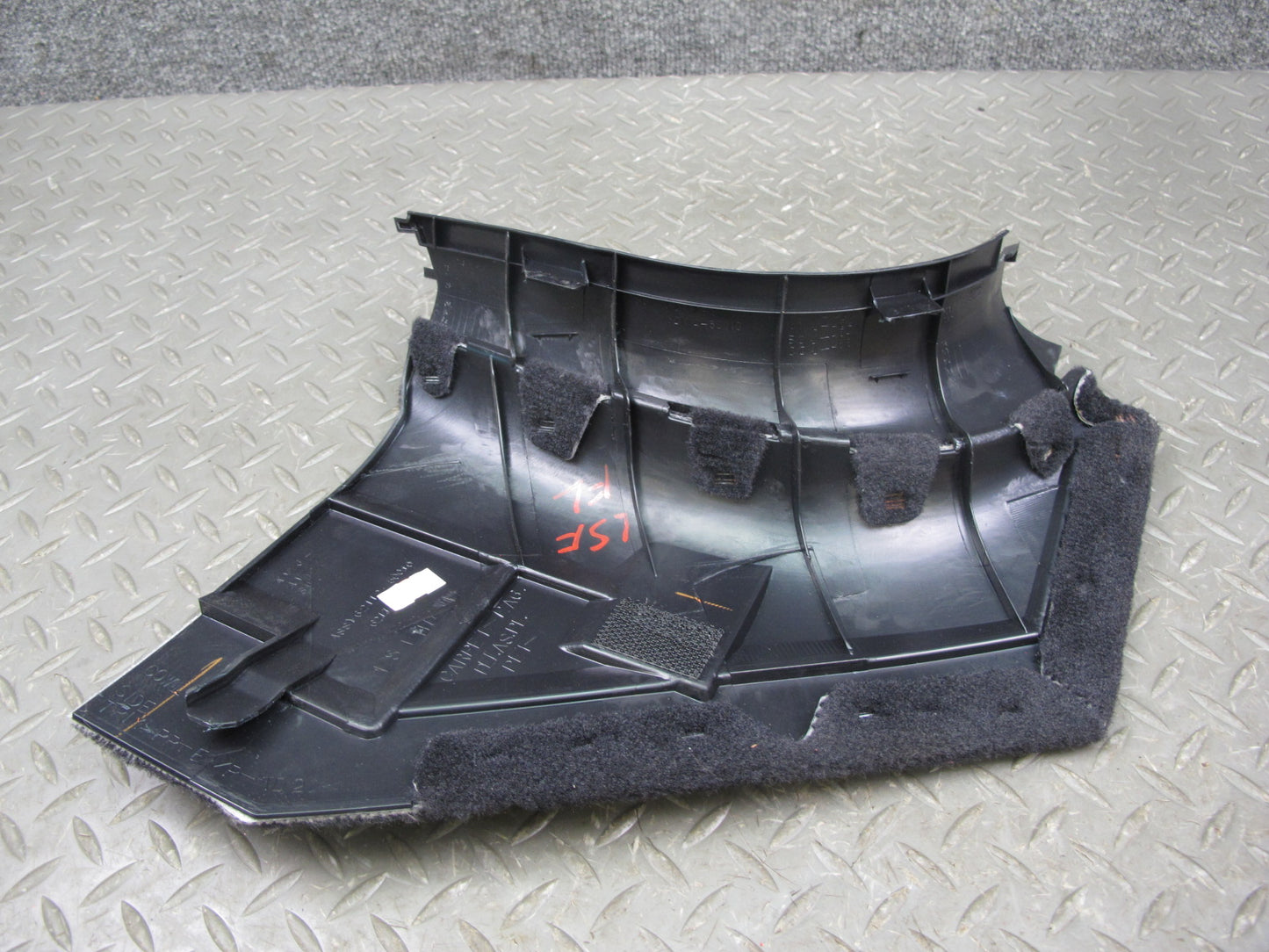 07-12 Lexus LS600h LS460 Set of 2 Front Left & Right Kick Trim Cover Panel OEM