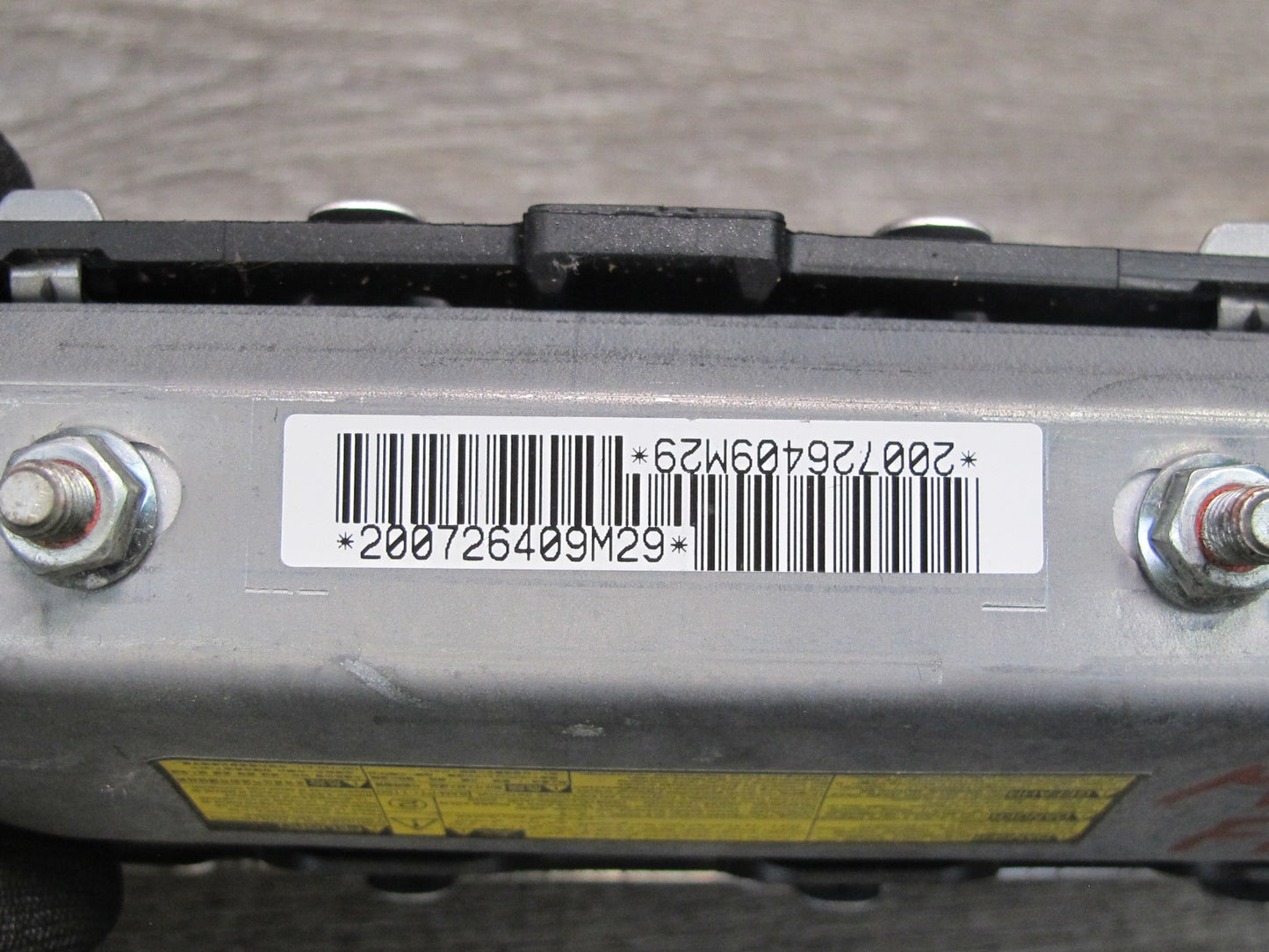 10-15 LEXUS IS250 IS350 CONVERTIBLE FRONT RIGHT PASS SIDE UNDER DASH KNEE SRS AIRBAG OEM