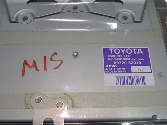 10-15 Lexus IS250 IS350 Convertible TOP Roof Control Module 89720-53010 OEM