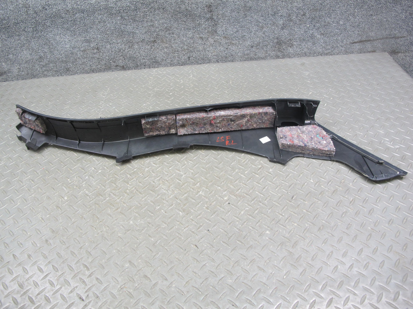 07-17 Lexus LS600hL LS460 Rear Left Right Lower Quarter C Pillar Trim Set OEM