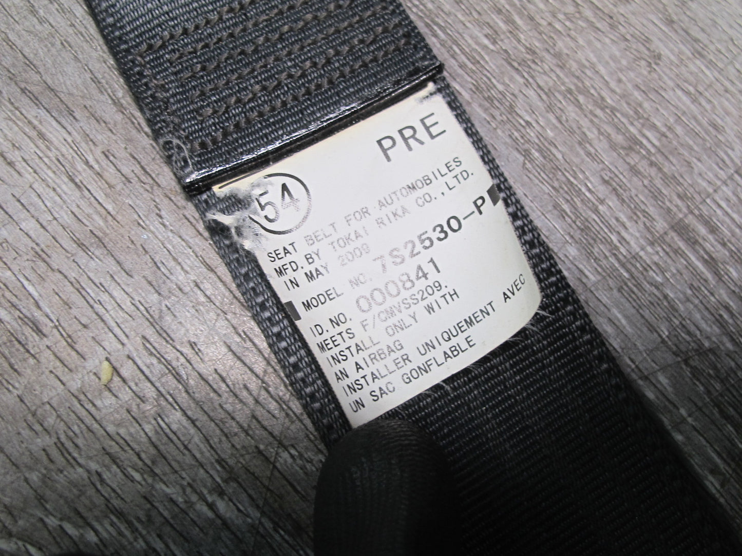 10-15 LEXUS IS250 IS350 CONVERTIBLE FRONT RIGHT & LEFT SIDE SEATBELT RETRACTOR SET OEM